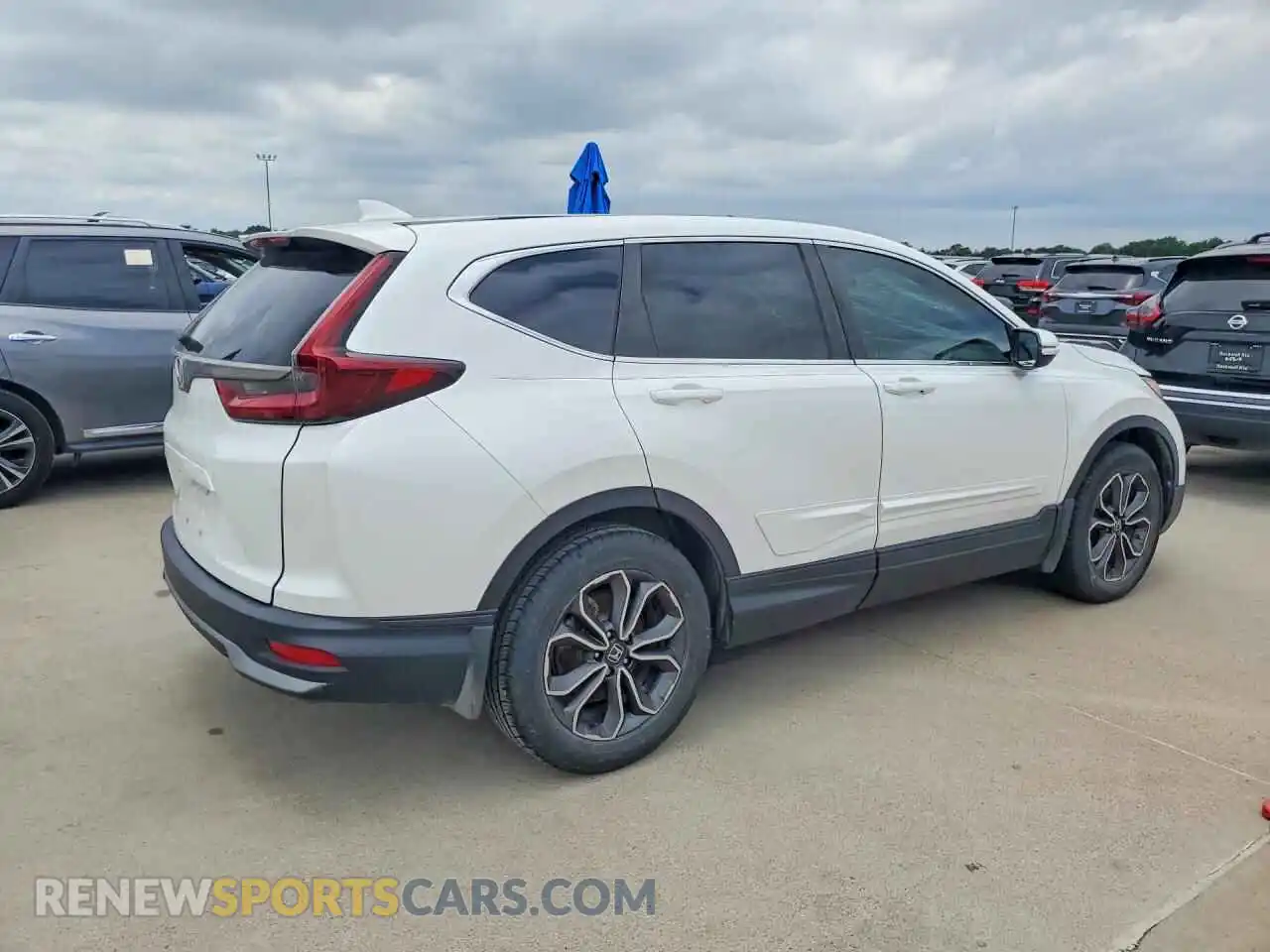 3 fotografías del automóvil dañado 2HKRW1H87NH408236 HONDA CRV 2022