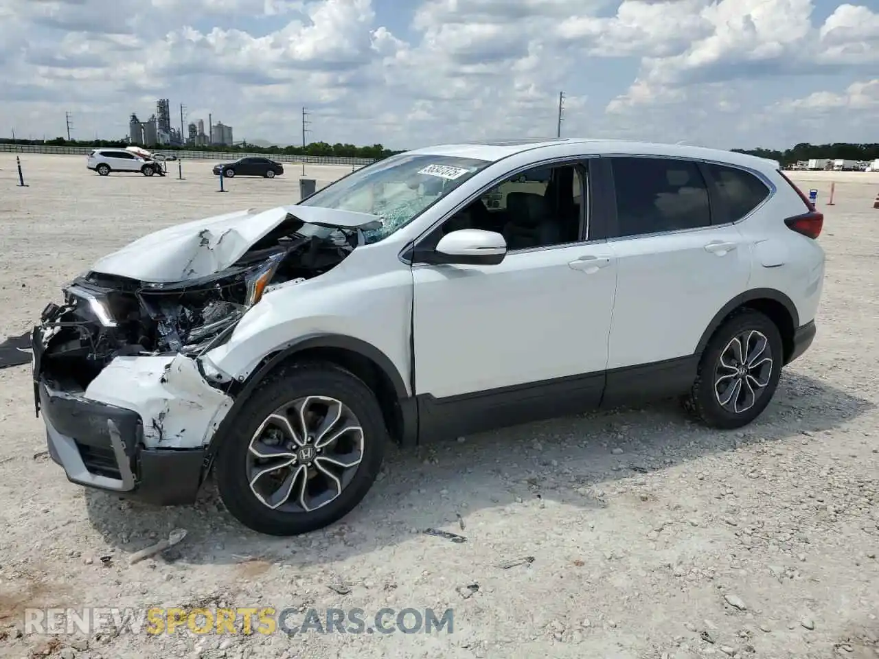 1 Photograph of a damaged car 2HKRW2H82NH641169 HONDA CRV 2022