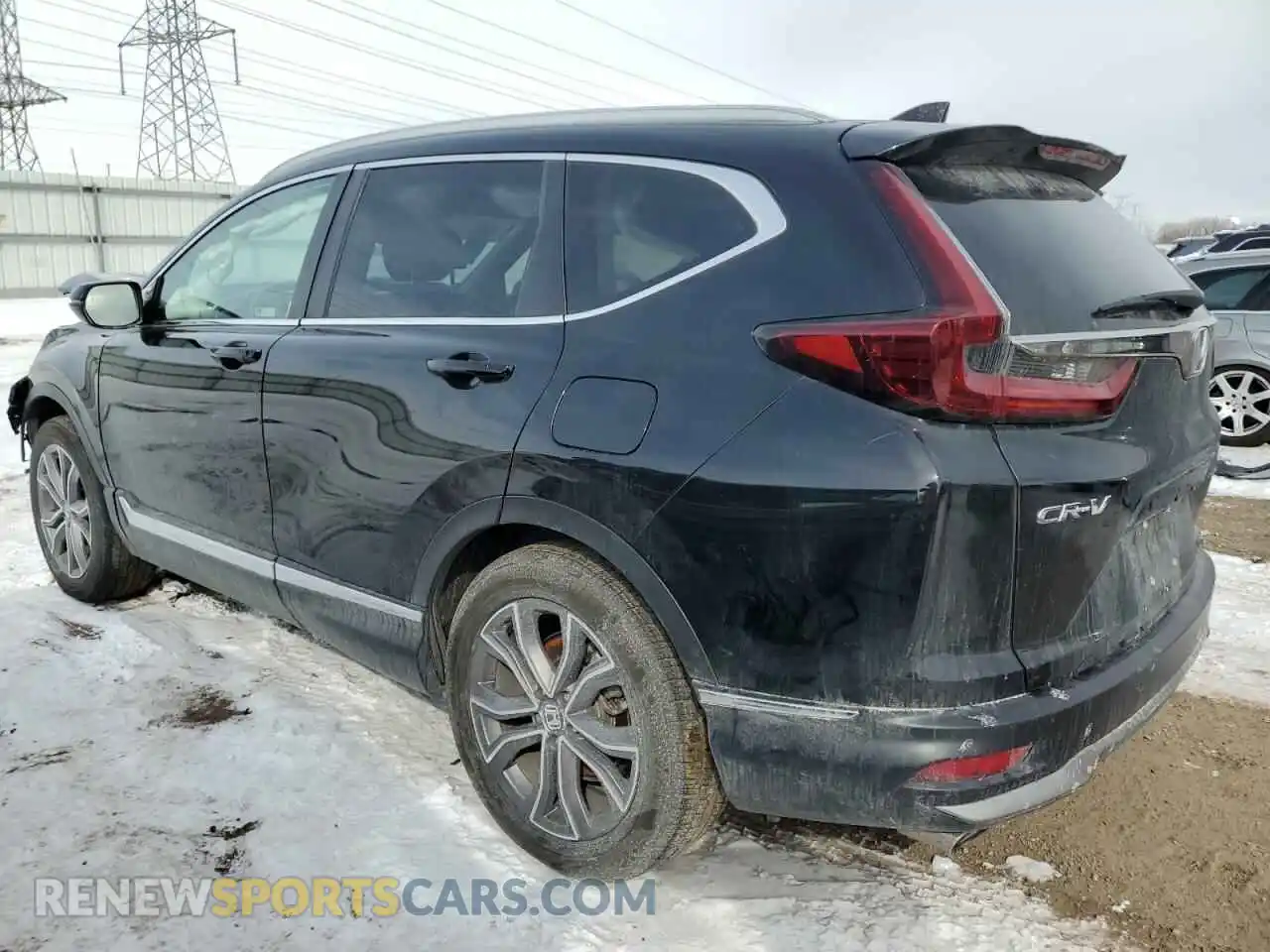 2 Photograph of a damaged car 2HKRW2H90NH637551 HONDA CRV 2022