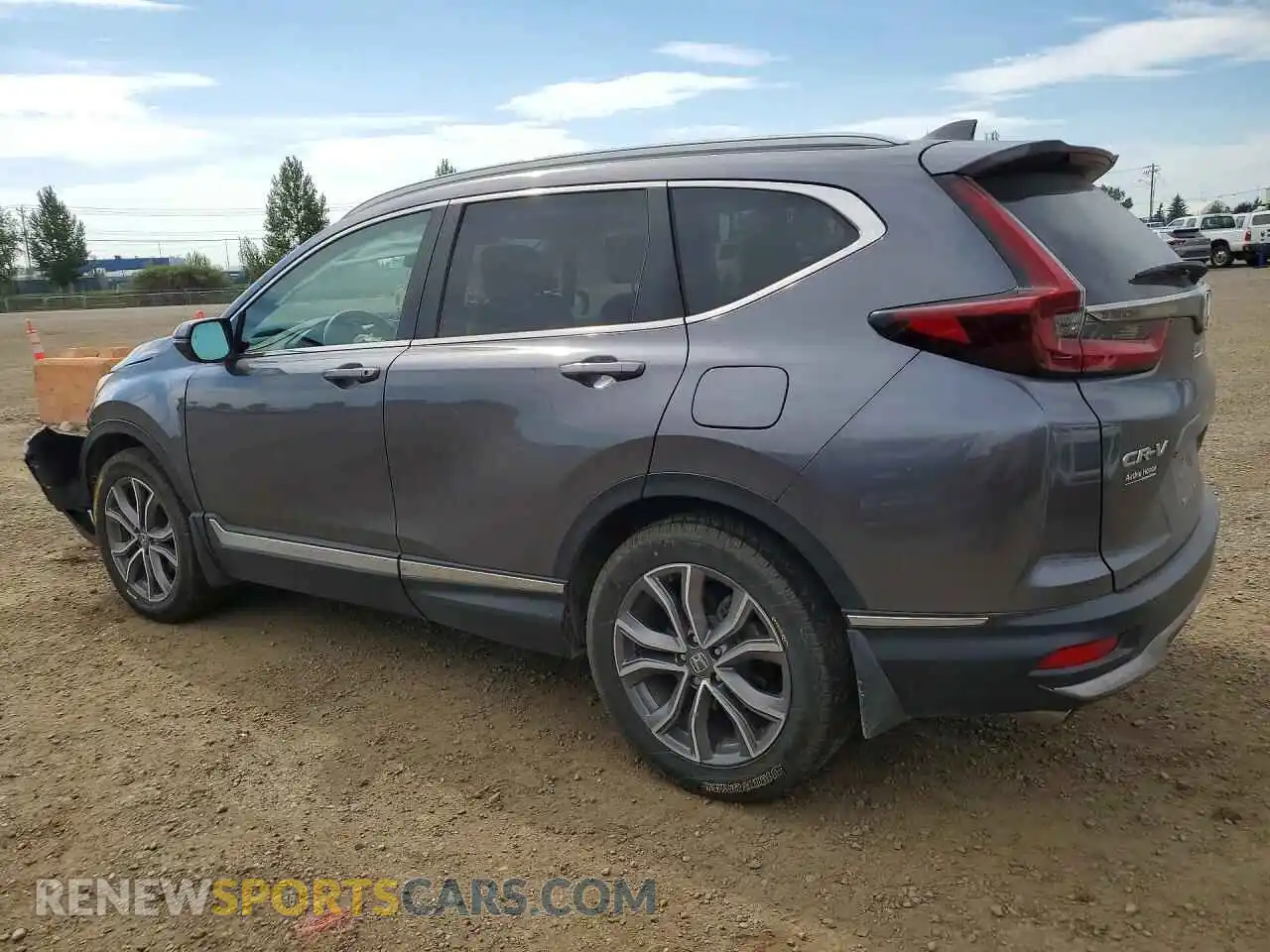 2 fotografías del automóvil dañado 2HKRW2H92NH224417 HONDA CRV 2022