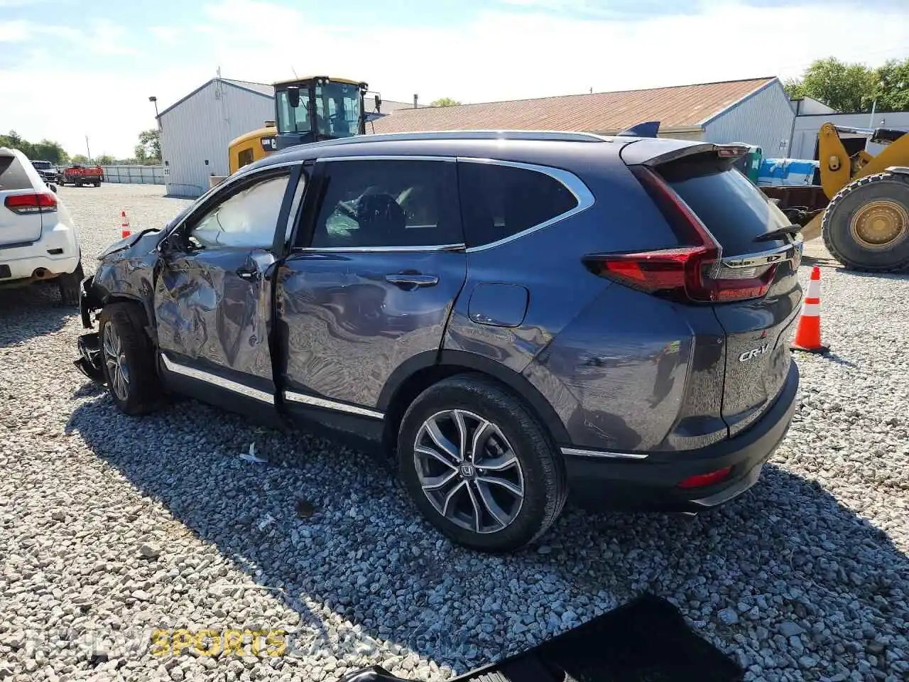 2 fotografías del automóvil dañado 2HKRW2H96NH654886 HONDA CRV 2022