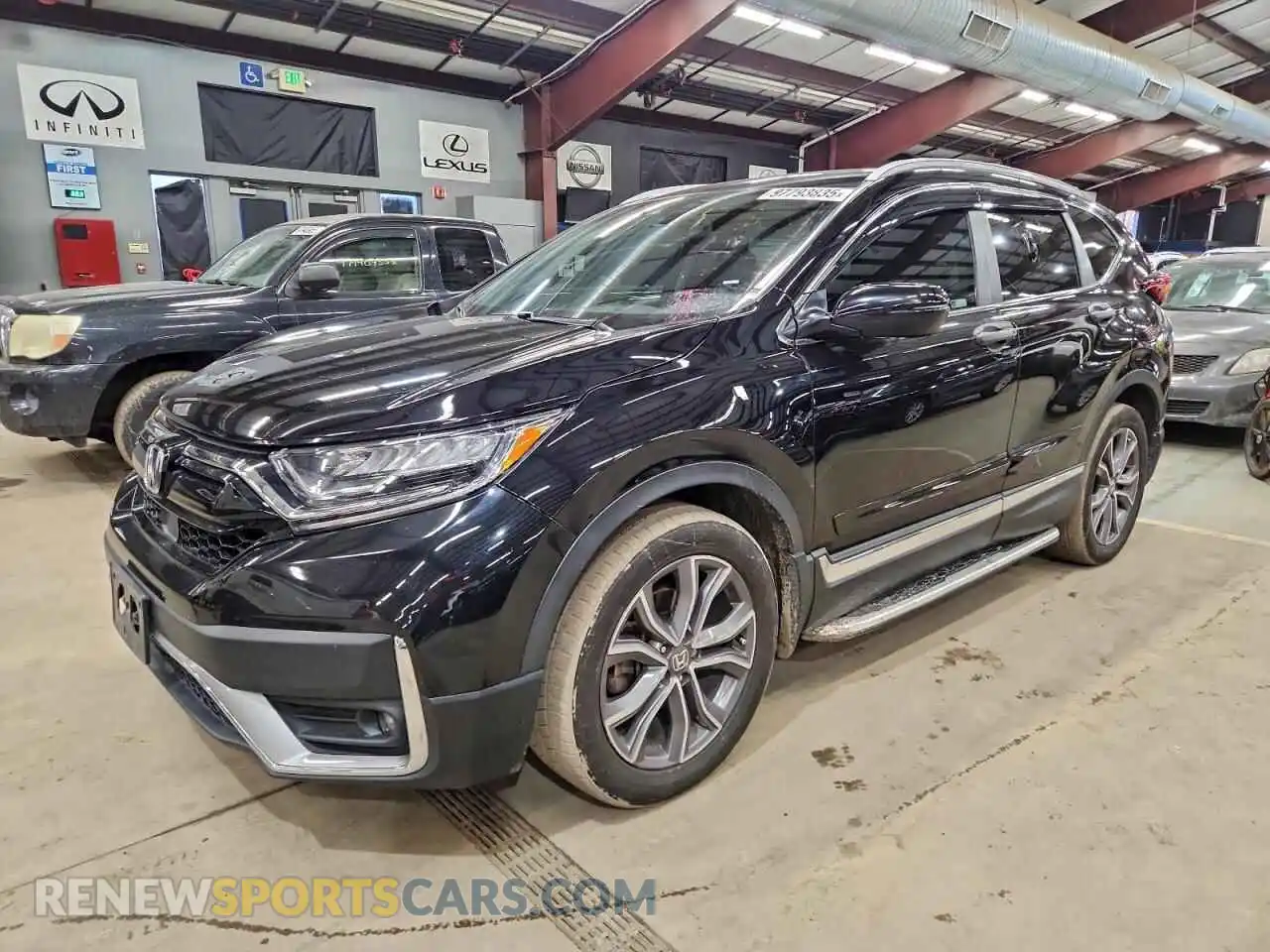 1 Photograph of a damaged car 2HKRW2H9XNH644541 HONDA CRV 2022