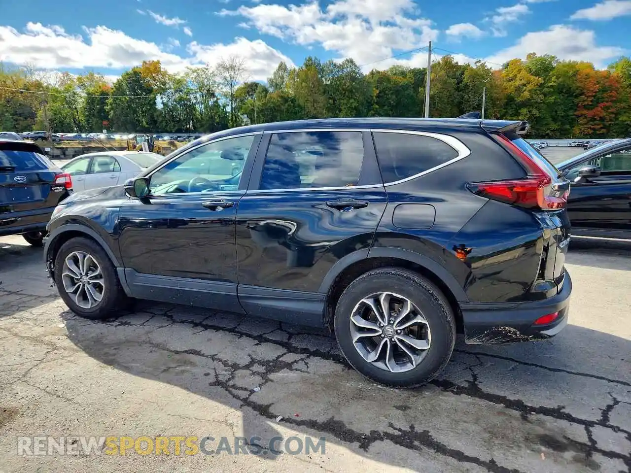 2 Photograph of a damaged car 5J6RT6H83NL052654 HONDA CRV 2022