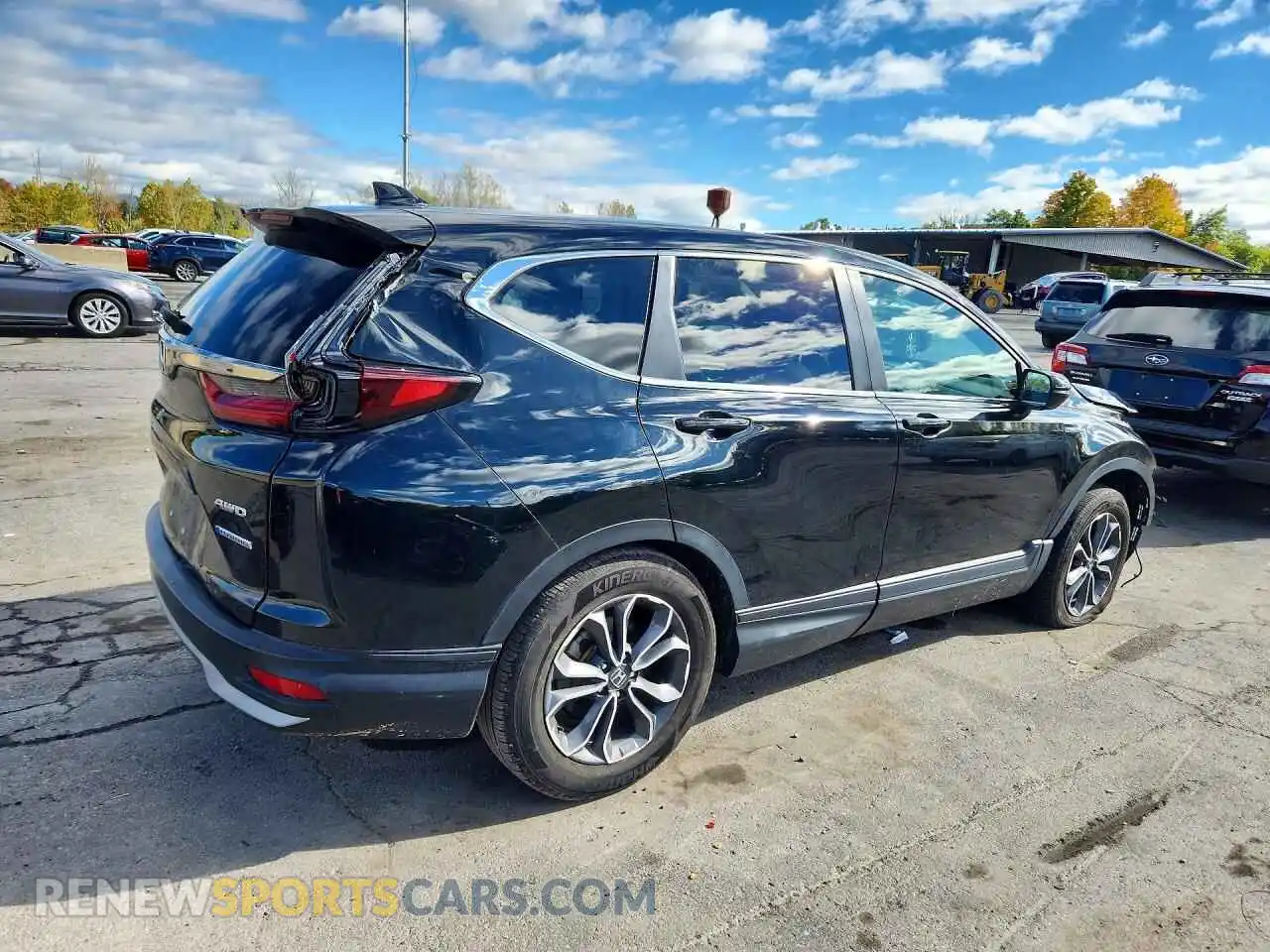 3 Photograph of a damaged car 5J6RT6H83NL052654 HONDA CRV 2022