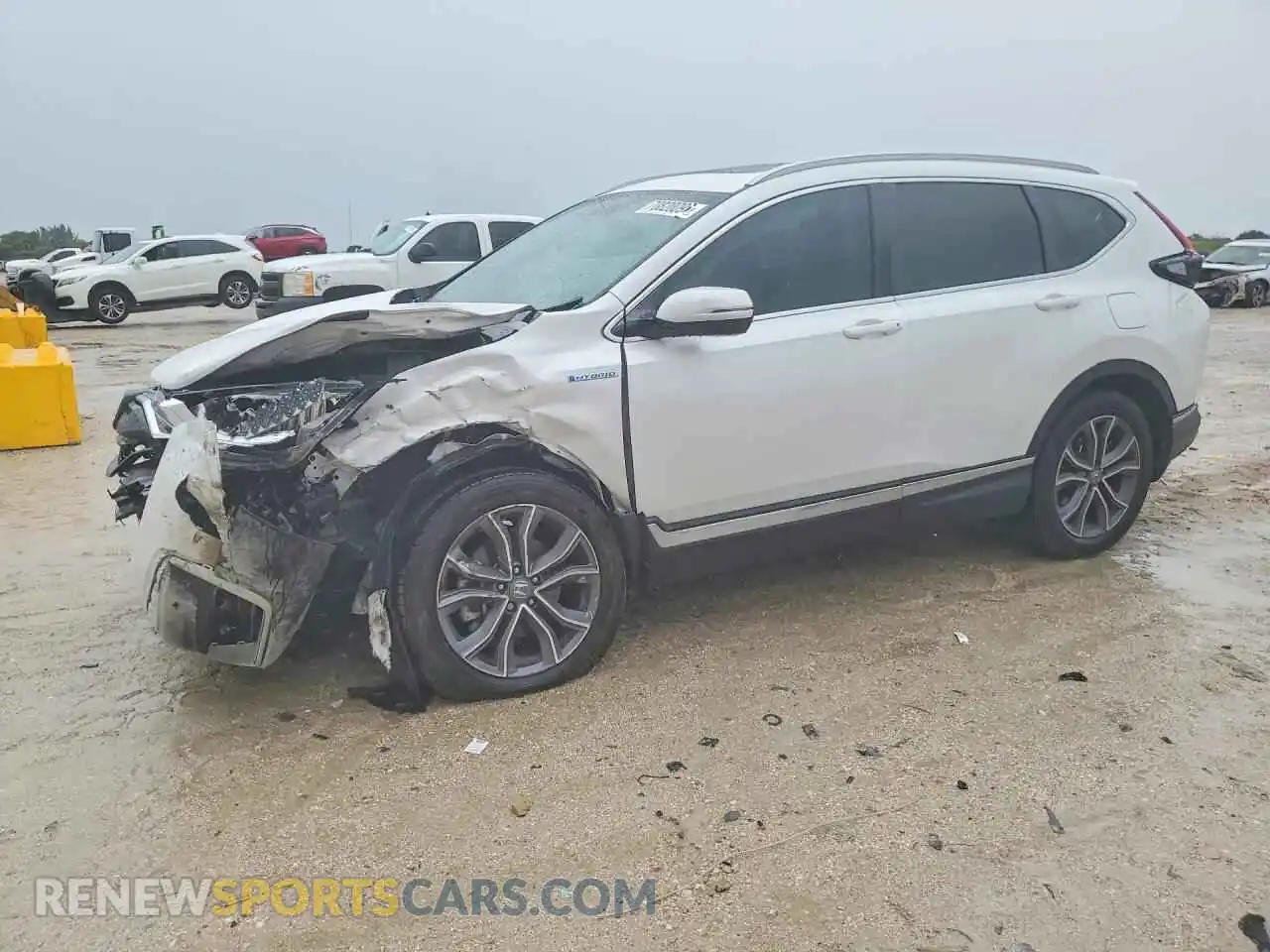 1 Photograph of a damaged car 5J6RT6H99NL027282 HONDA CRV 2022