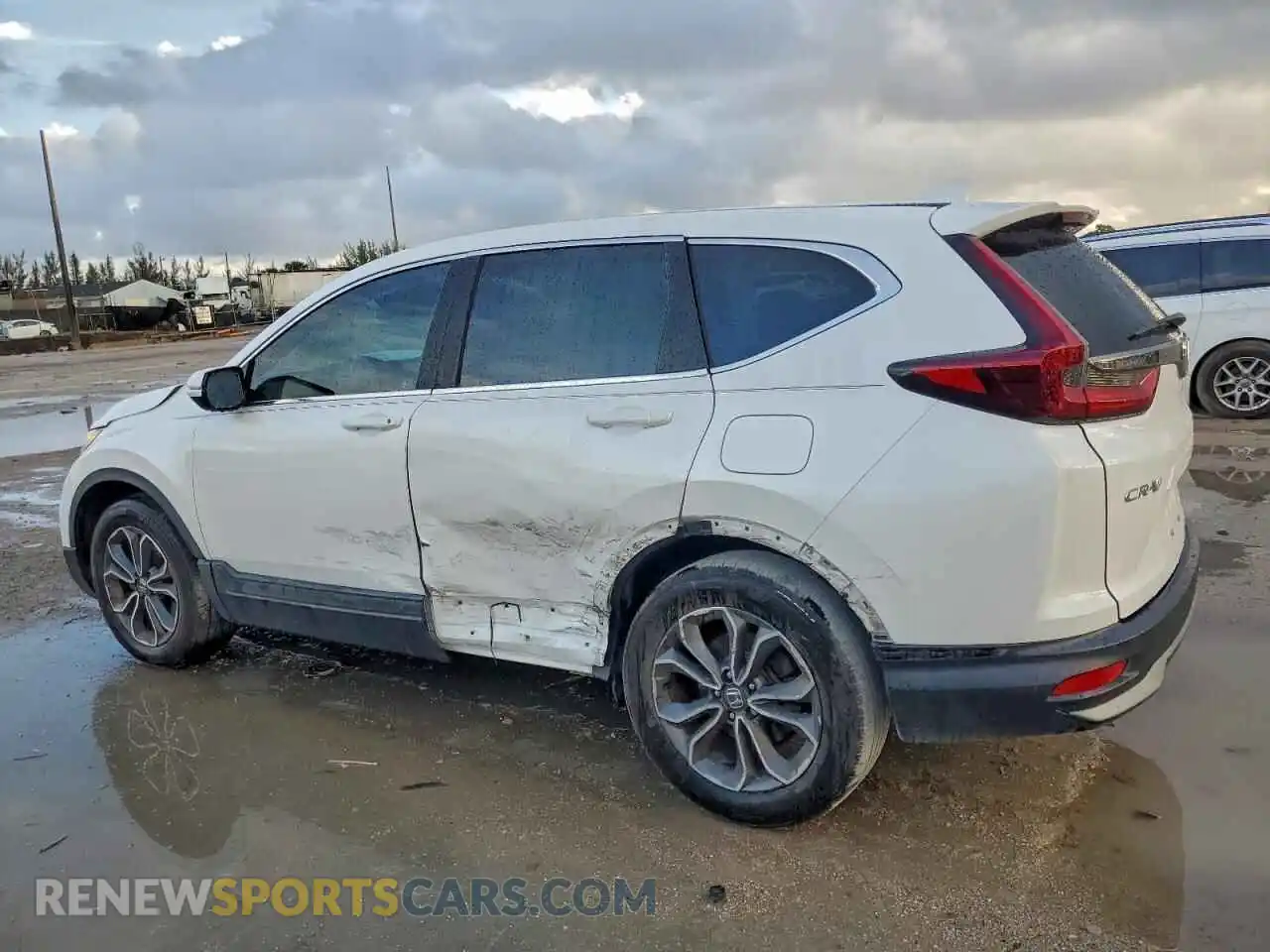 2 Фотография поврежденного автомобиля 5J6RW1H55NA004441 HONDA CRV 2022