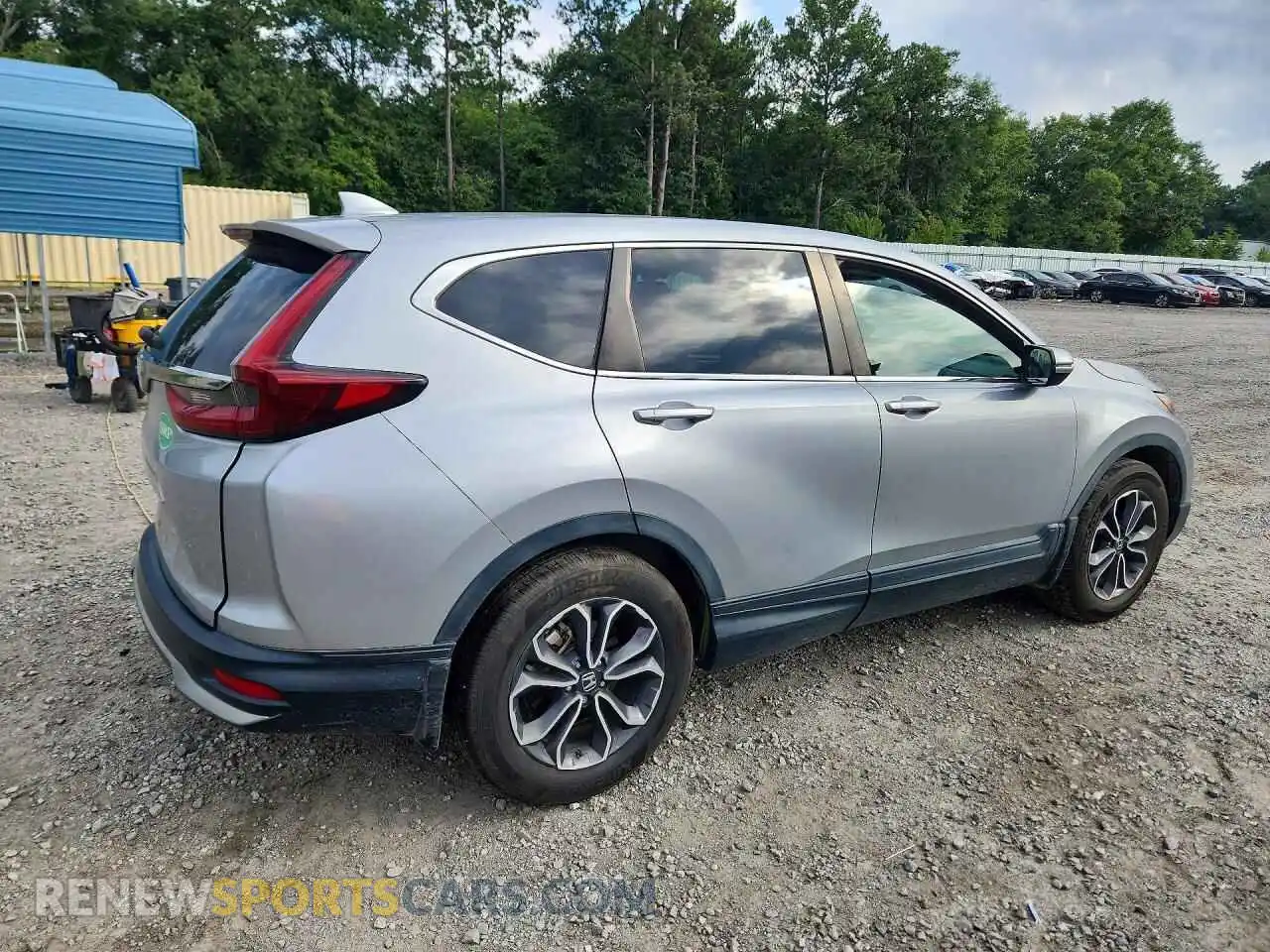 3 Photograph of a damaged car 5J6RW1H56NA016646 HONDA CRV 2022