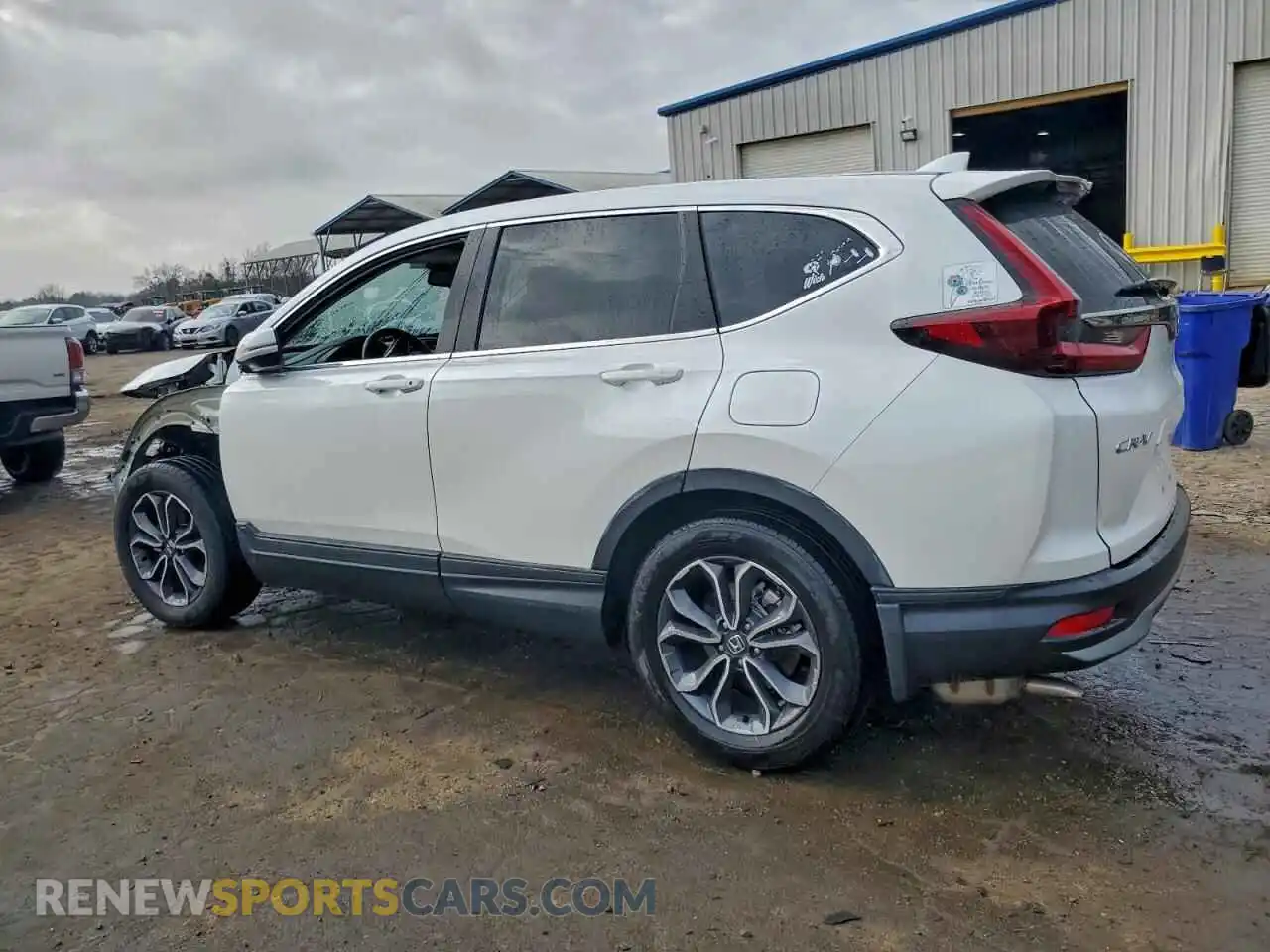 2 Photograph of a damaged car 5J6RW1H81NA016127 HONDA CRV 2022