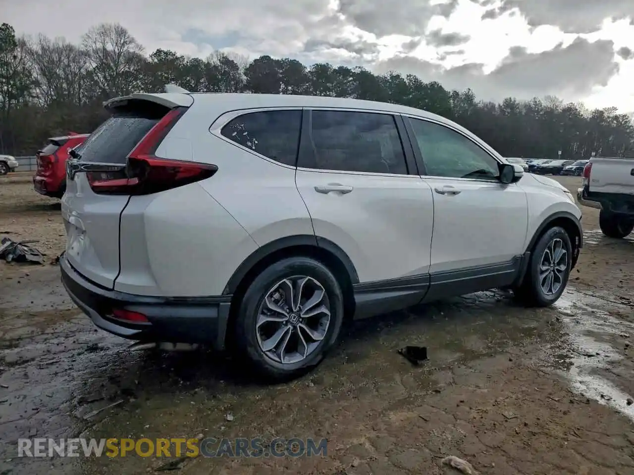 3 Photograph of a damaged car 5J6RW1H81NA016127 HONDA CRV 2022