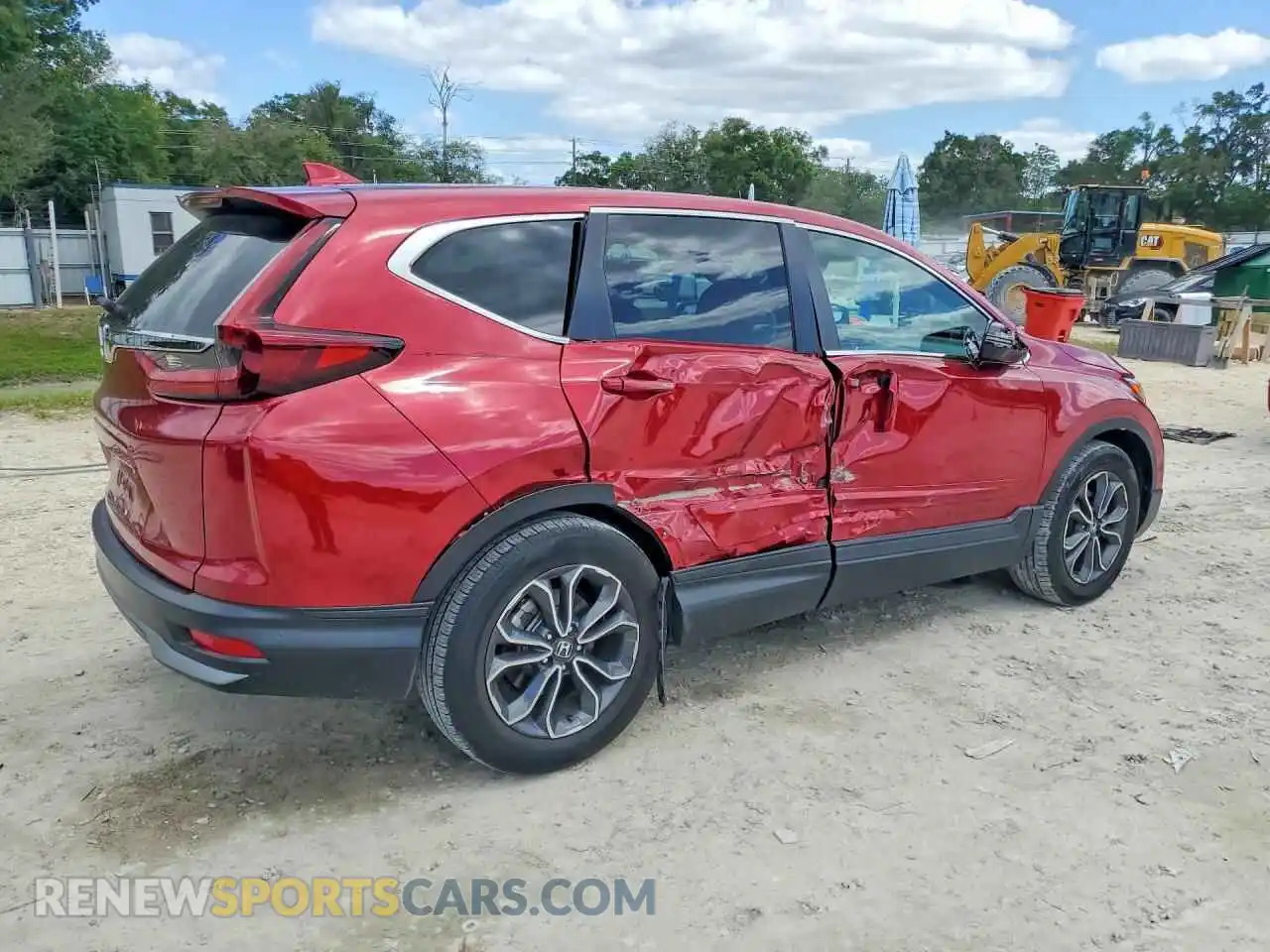 3 Photograph of a damaged car 5J6RW1H87NA016181 HONDA CRV 2022