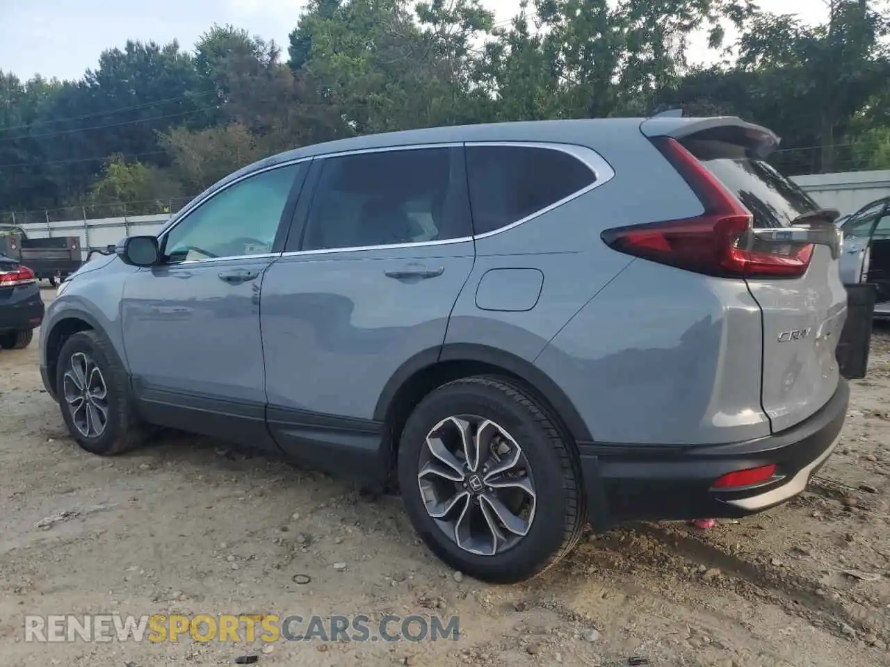 2 fotografías del automóvil dañado 5J6RW2H57NA016404 HONDA CRV 2022