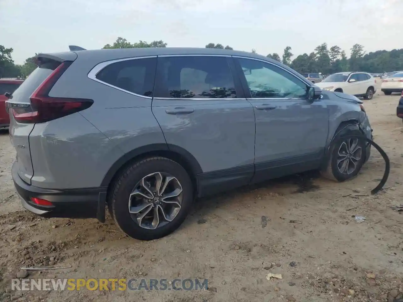 3 fotografías del automóvil dañado 5J6RW2H57NA016404 HONDA CRV 2022