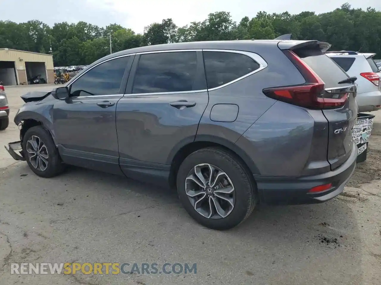 2 Photograph of a damaged car 5J6RW2H86NA014895 HONDA CRV 2022