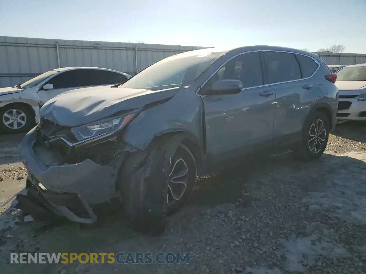 1 Photograph of a damaged car 7FARW1H55NE024559 HONDA CRV 2022