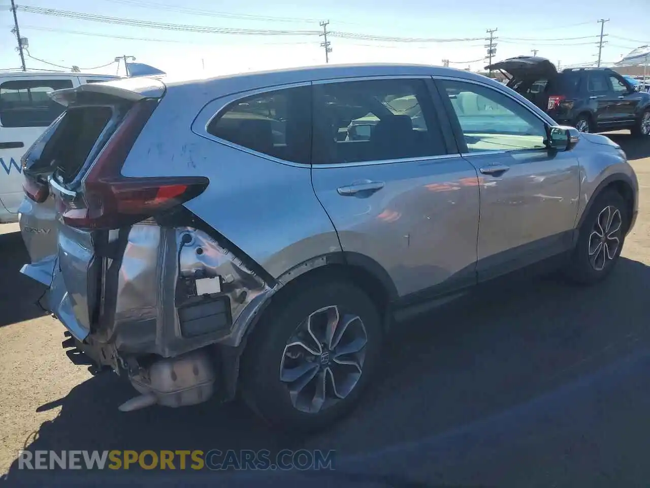 3 fotografías del automóvil dañado 7FARW1H58NE004421 HONDA CRV 2022