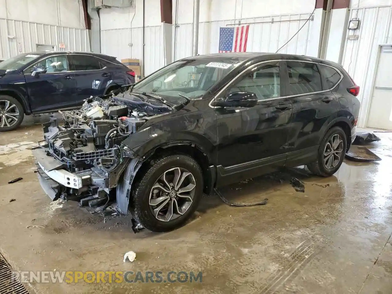 1 Photograph of a damaged car 7FARW2H56NE010336 HONDA CRV 2022