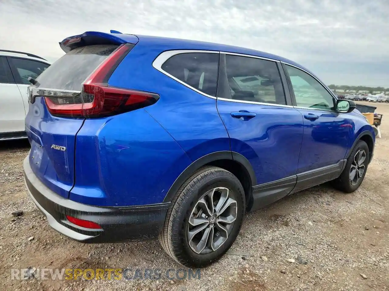 3 Фотография поврежденного автомобиля 7FARW2H87NE021159 HONDA CRV 2022