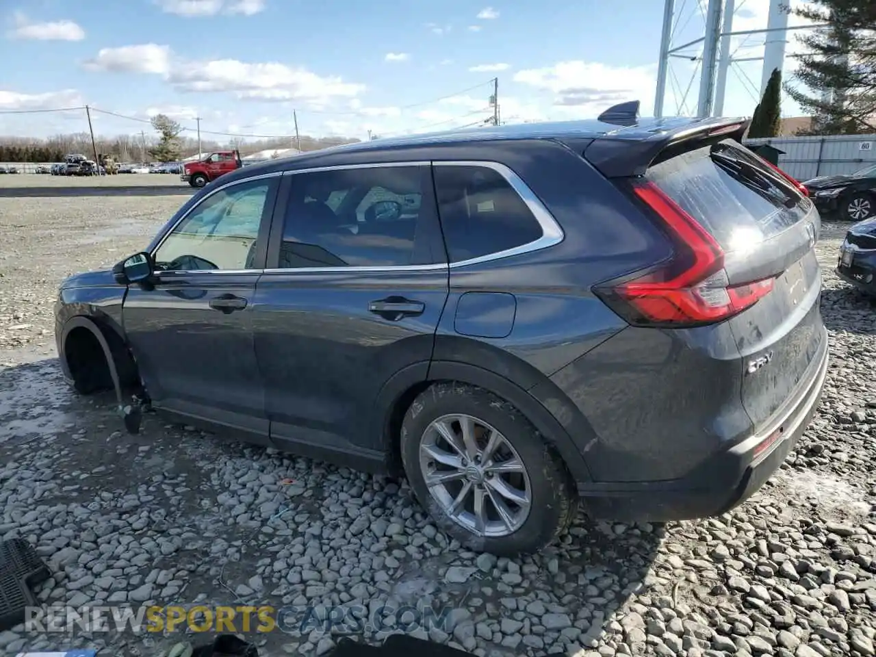 2 Photograph of a damaged car 5J6RS4H4XPL007136 HONDA CRV 2023