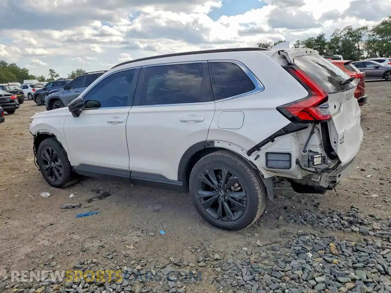 2 fotografías del automóvil dañado 5J6RS6H93PL008944 HONDA CRV 2023