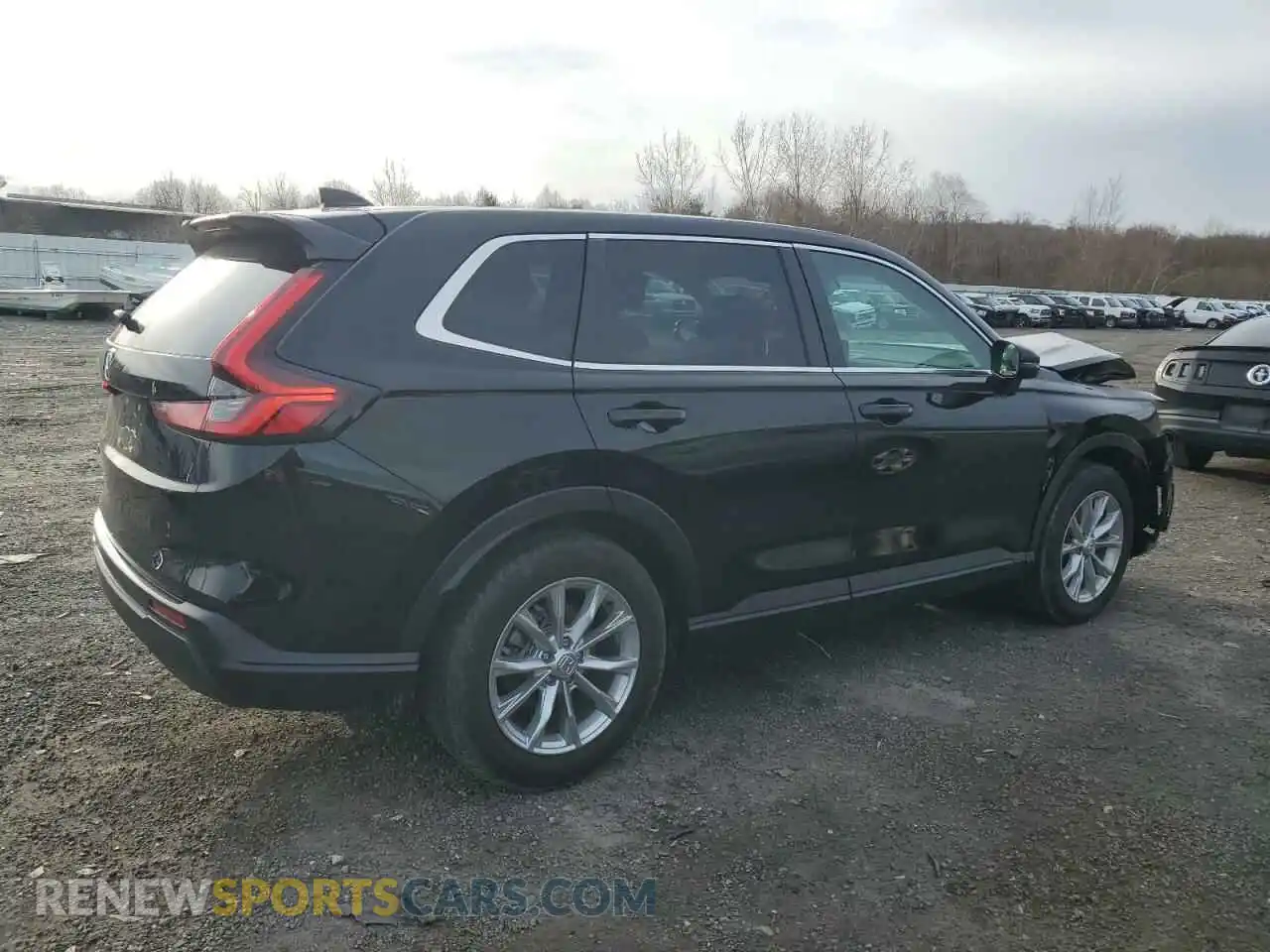 3 fotografías del automóvil dañado 2HKRS4H42RH463872 HONDA CRV 2024