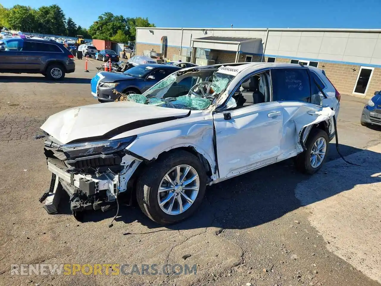 1 fotografías del automóvil dañado 2HKRS4H74RH428261 HONDA CRV 2024