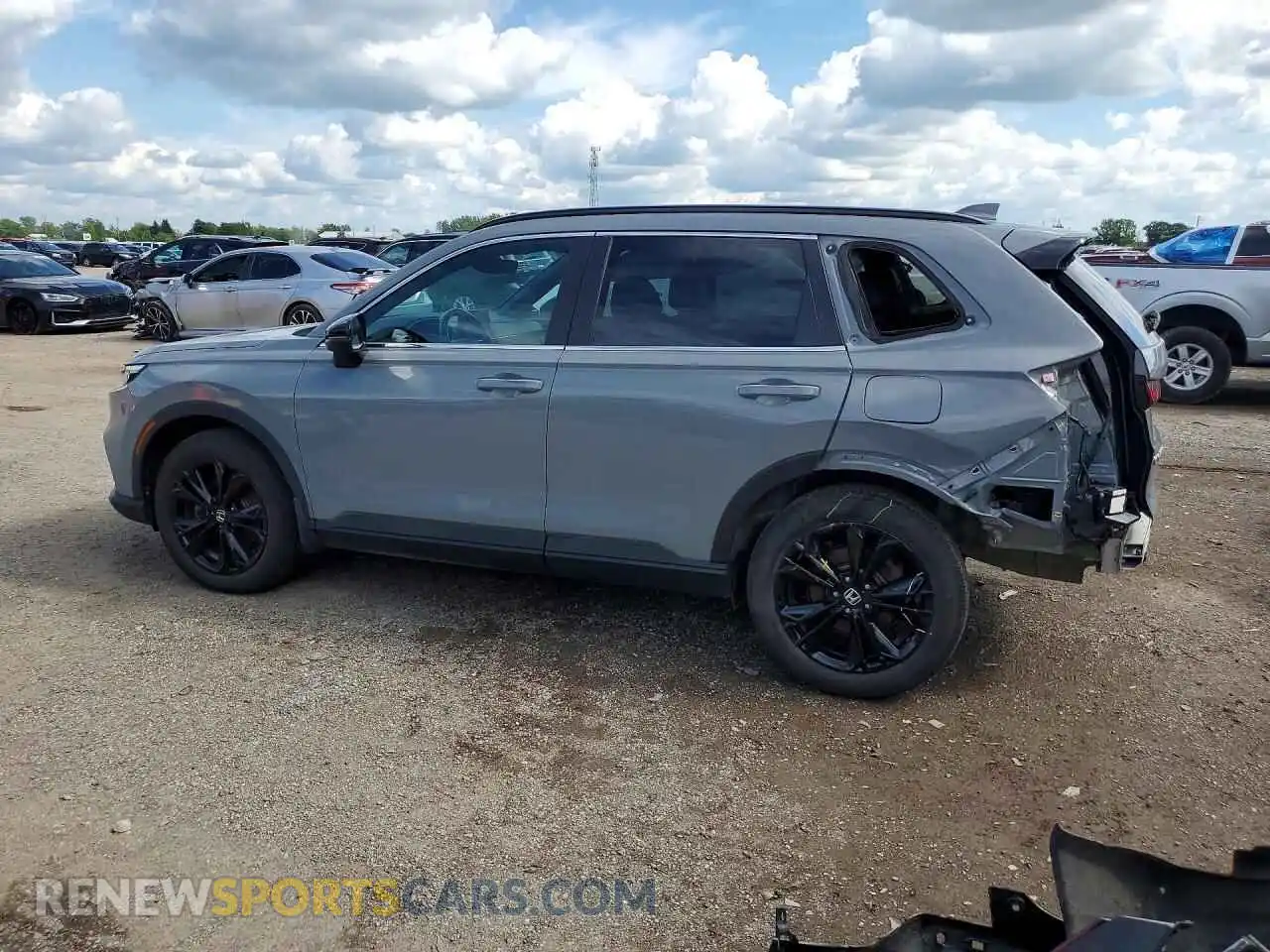 2 Photograph of a damaged car 2HKRS6H91RH201719 HONDA CRV 2024
