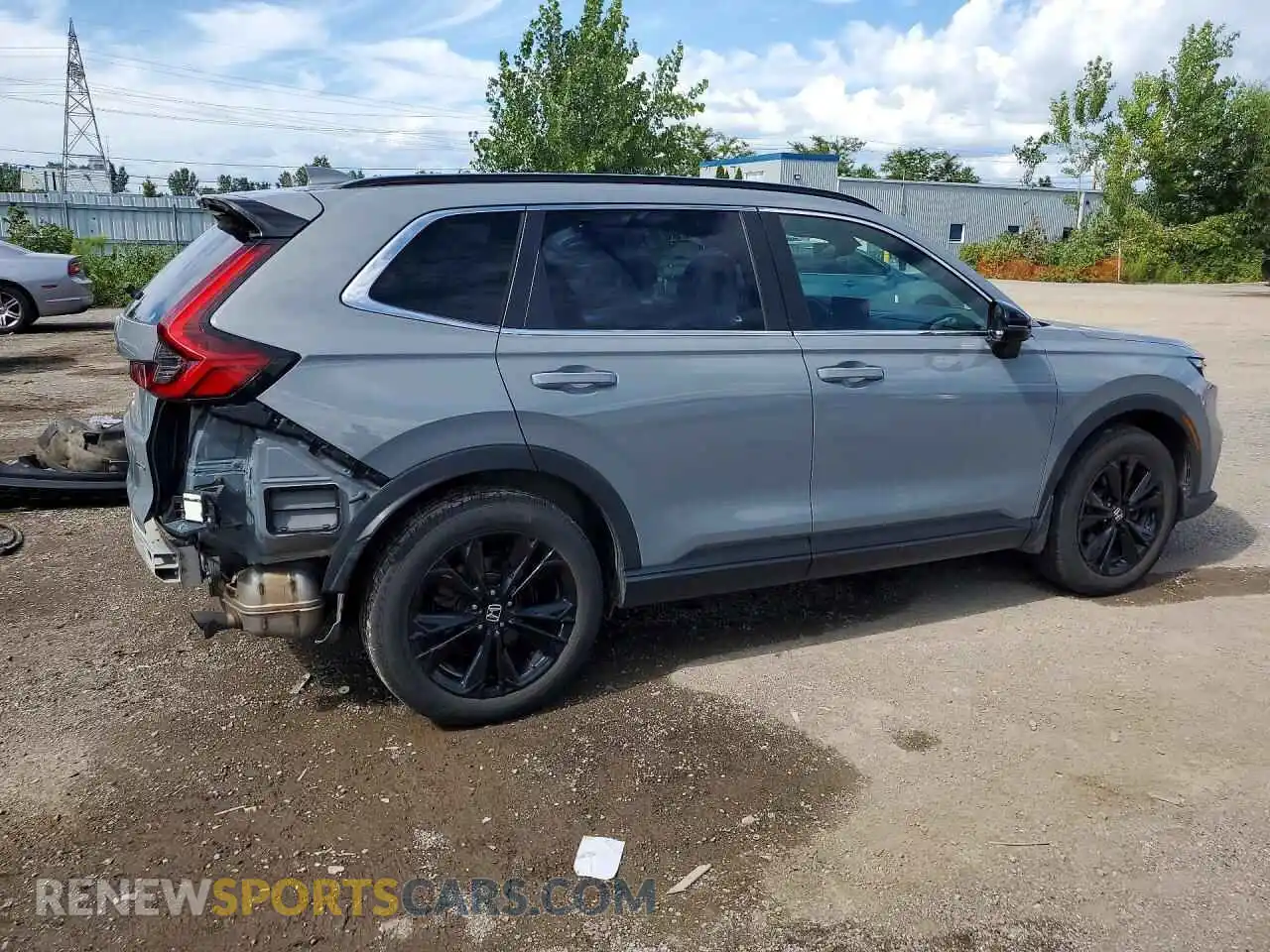 3 Photograph of a damaged car 2HKRS6H91RH201719 HONDA CRV 2024