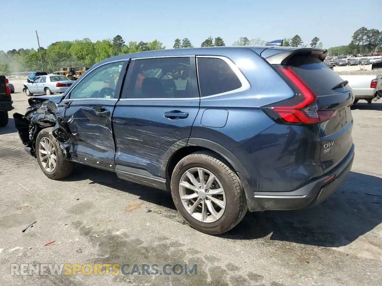 2 fotografías del automóvil dañado 5J6RS3H44RL009252 HONDA CRV 2024