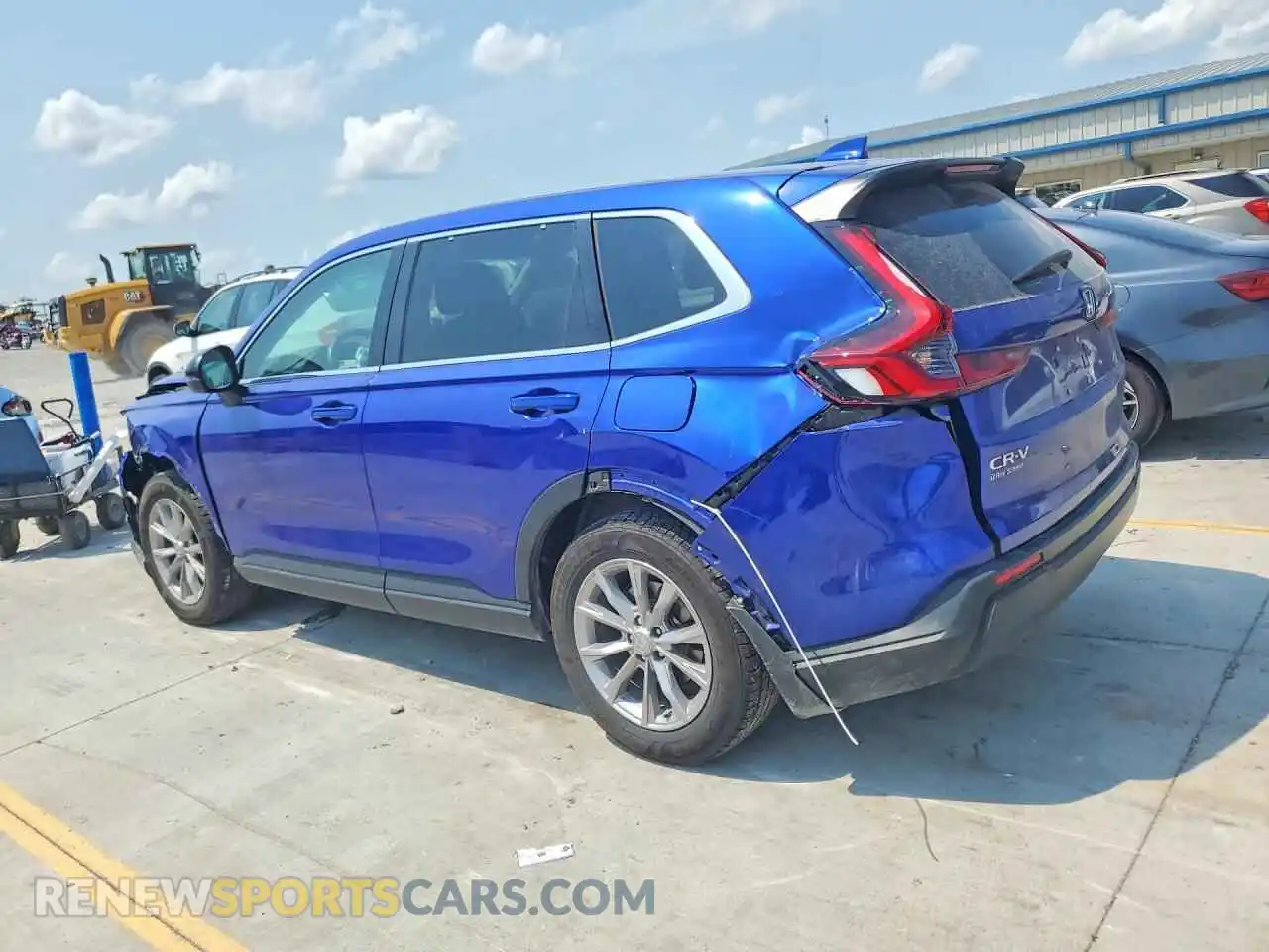 2 fotografías del automóvil dañado 5J6RS4H45RL000095 HONDA CRV 2024