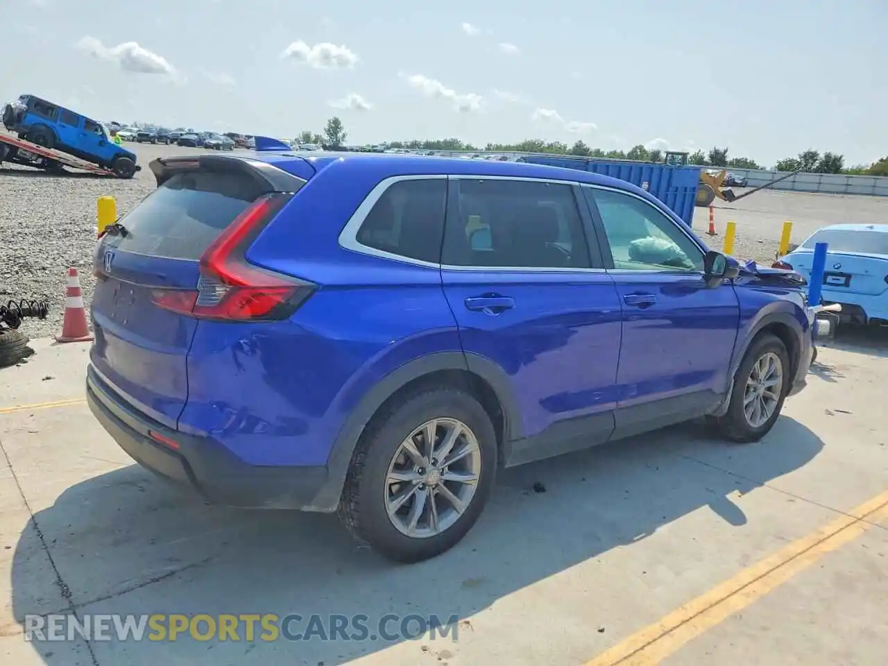 3 fotografías del automóvil dañado 5J6RS4H45RL000095 HONDA CRV 2024