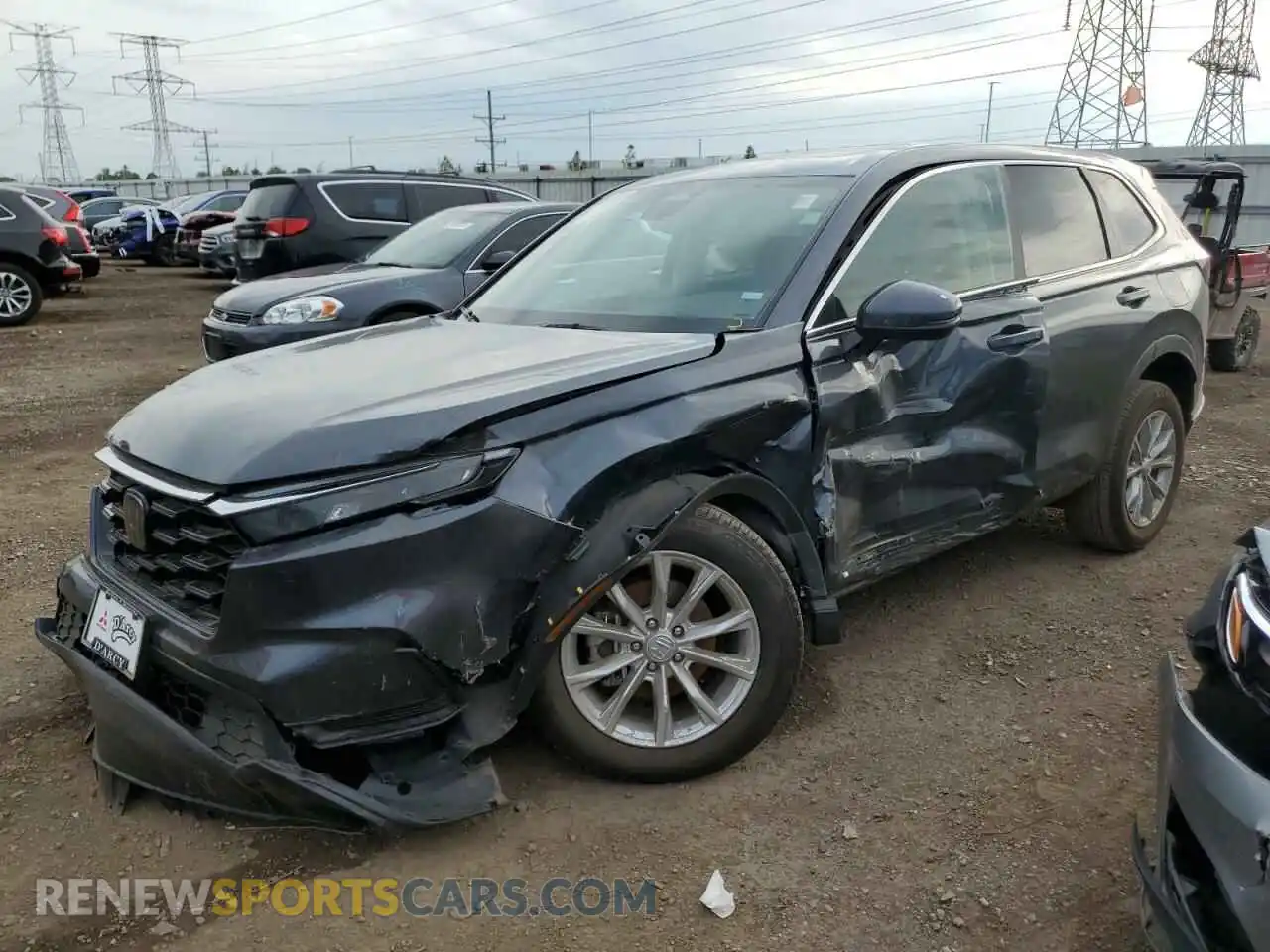 1 Photograph of a damaged car 7FARS4H43RE017670 HONDA CRV 2024