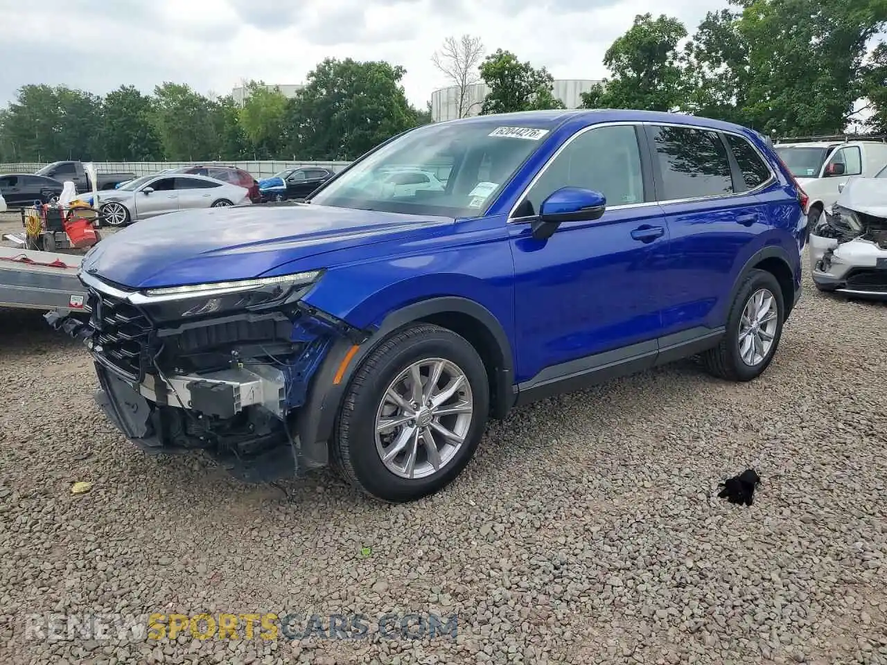 1 Photograph of a damaged car 7FARS4H47RE007661 HONDA CRV 2024