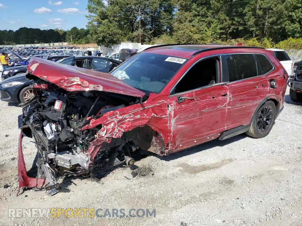1 Photograph of a damaged car 7FARS5H82RE010329 HONDA CRV 2024
