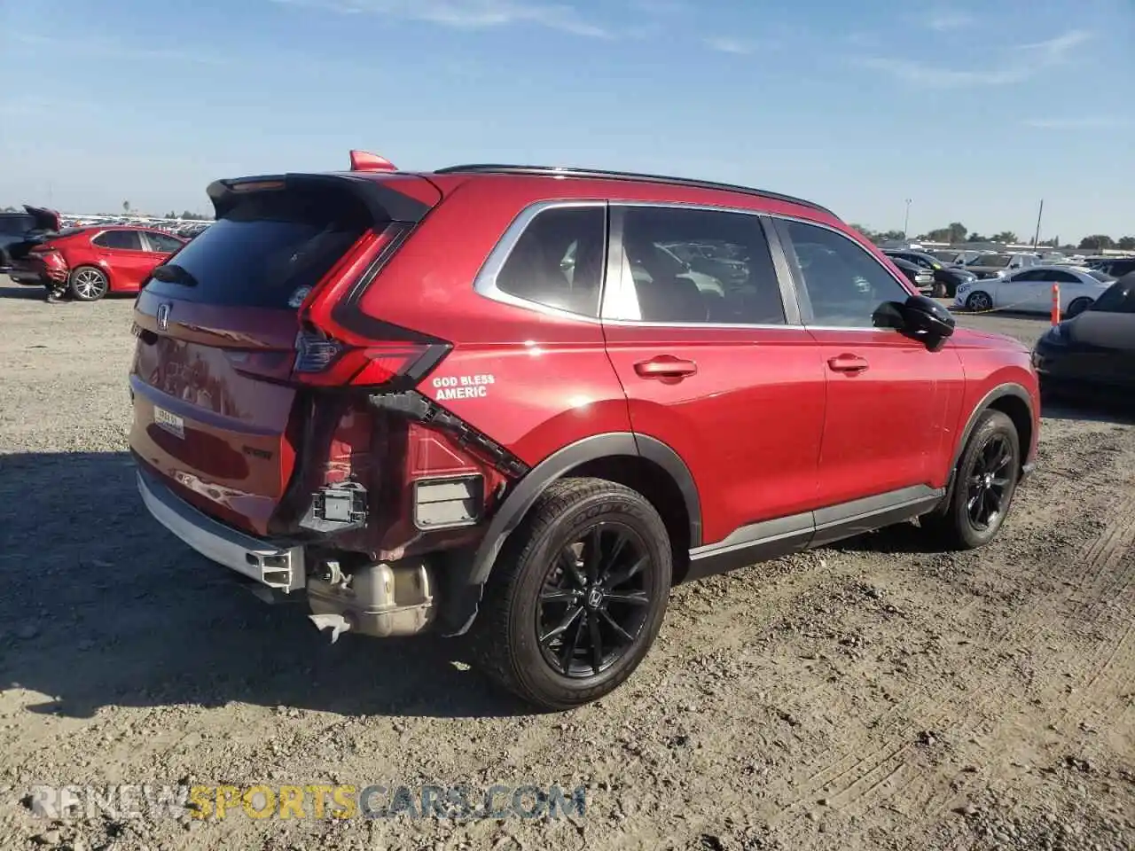 3 Фотография поврежденного автомобиля 7FARS6H54RE021697 HONDA CRV 2024