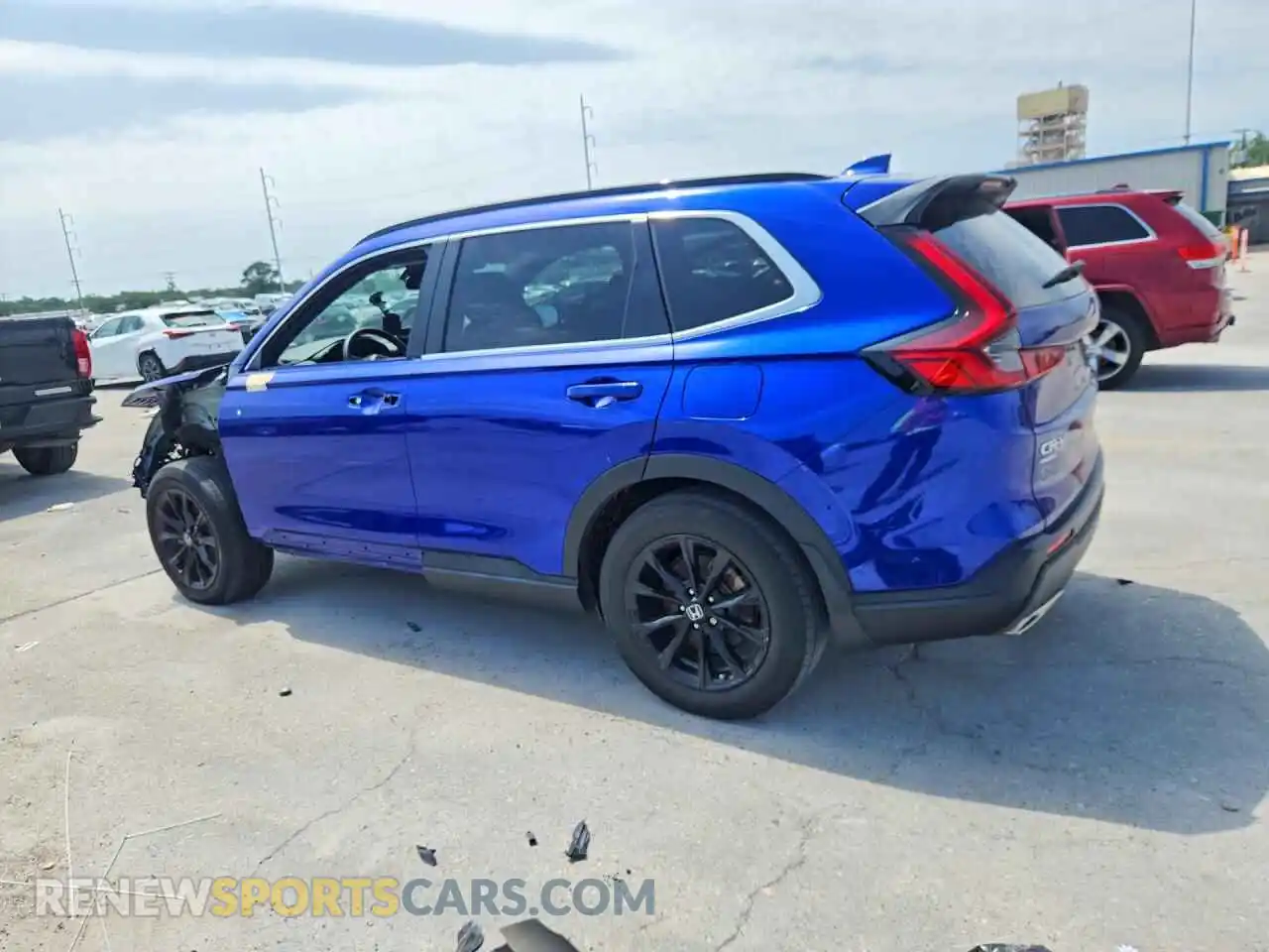 2 fotografías del automóvil dañado 7FARS6H54RE033607 HONDA CRV 2024
