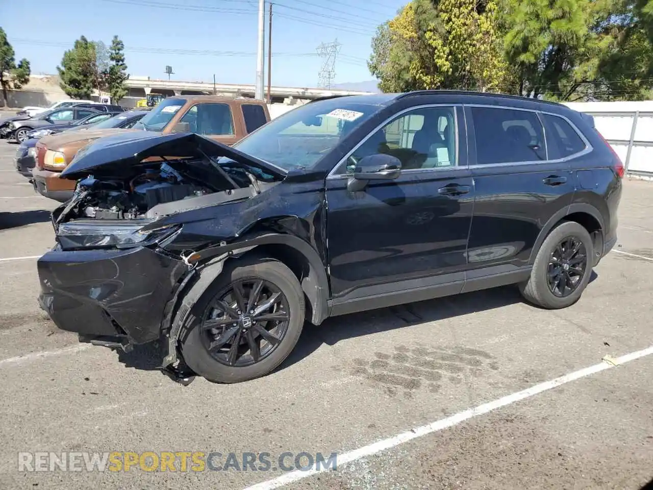1 Photograph of a damaged car 7FARS6H57RE018440 HONDA CRV 2024