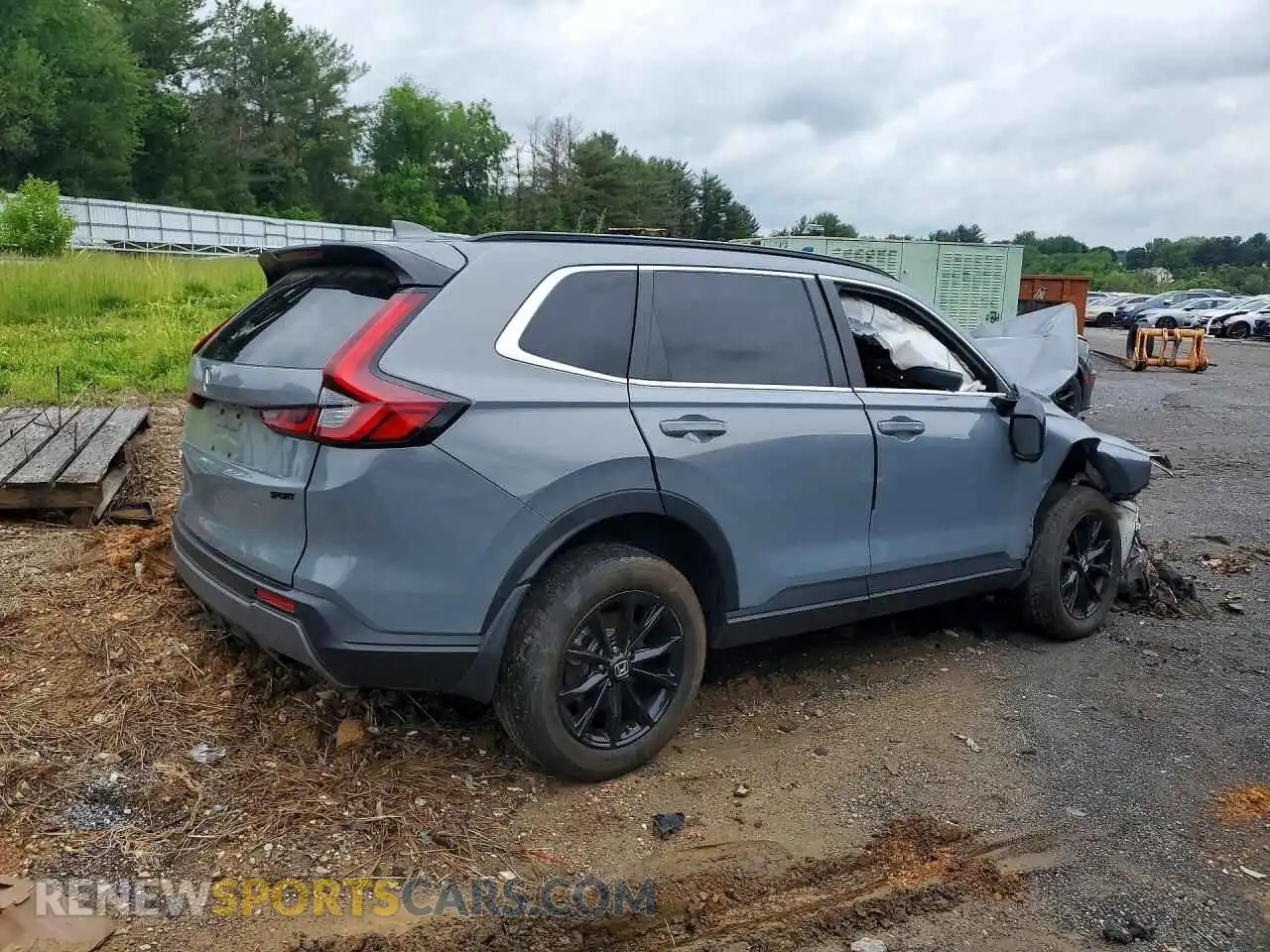 3 Фотография поврежденного автомобиля 7FARS6H58RE010038 HONDA CRV 2024