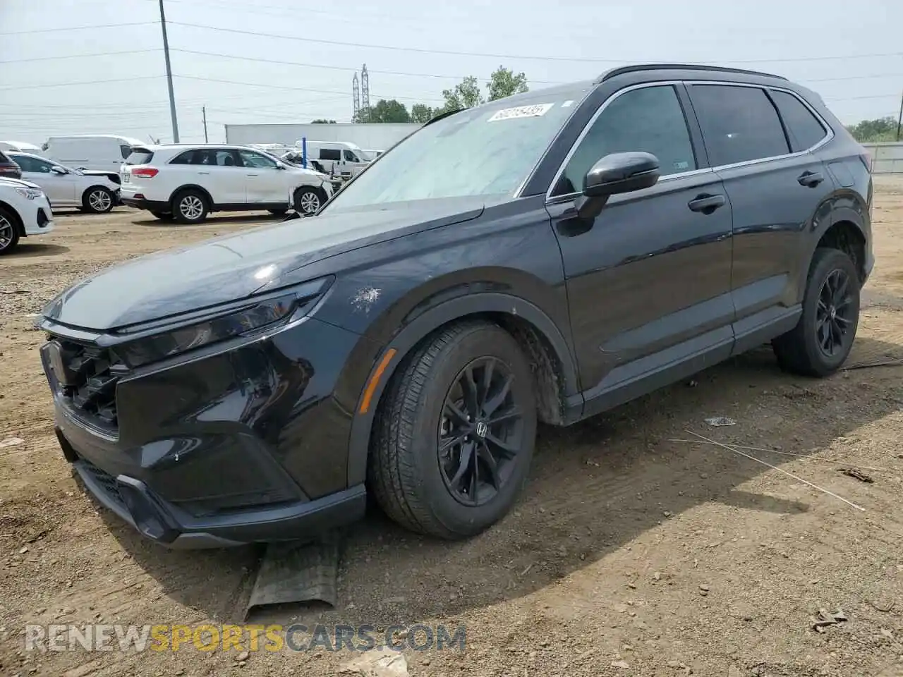1 Photograph of a damaged car 7FARS6H80RE075802 HONDA CRV 2024