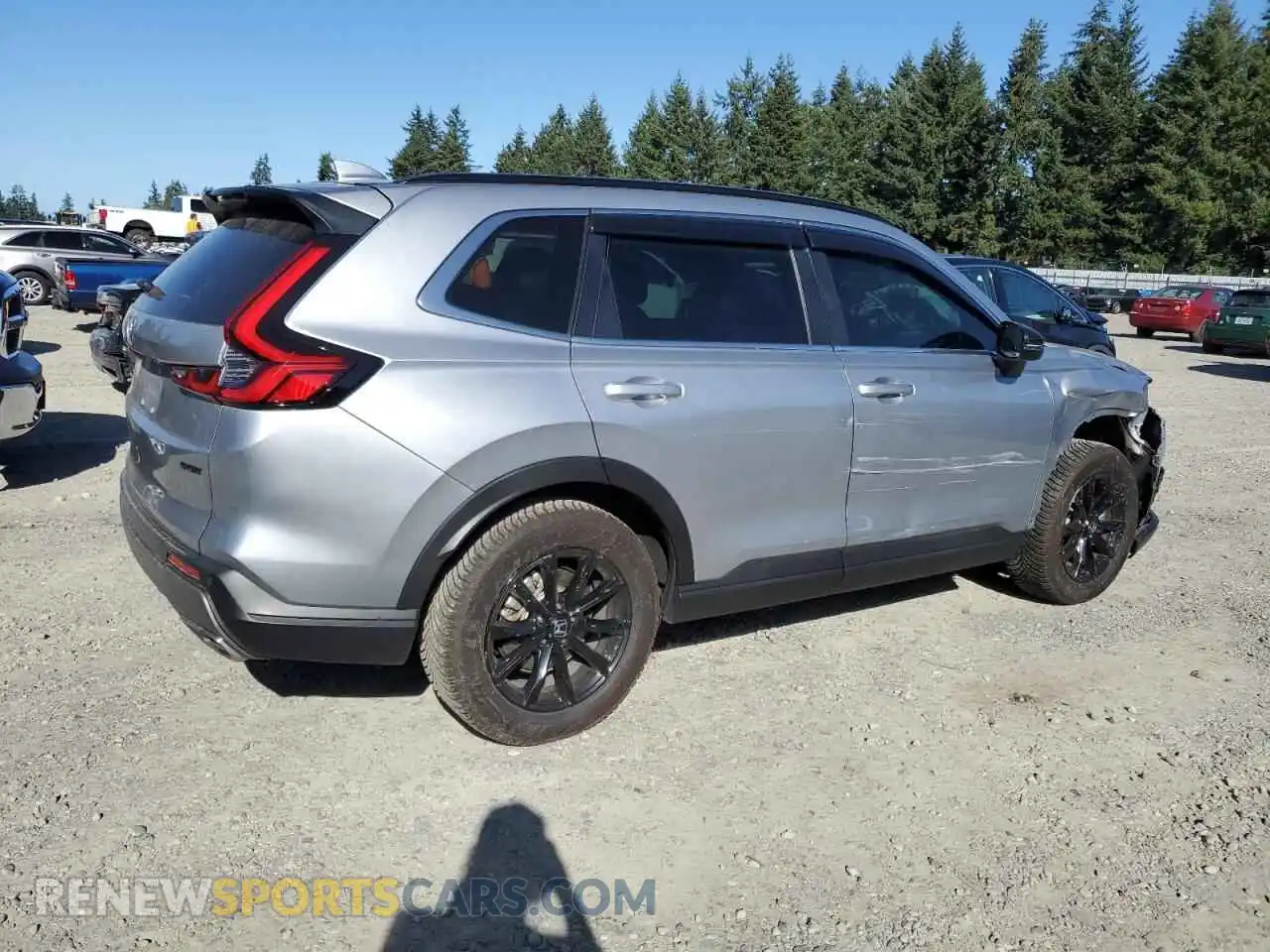 3 fotografías del automóvil dañado 7FARS6H81RE036720 HONDA CRV 2024