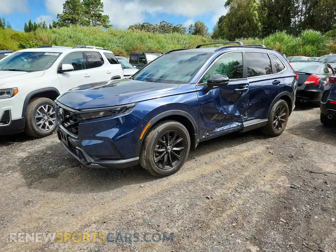 1 Photograph of a damaged car 7FARS6H84RE077746 HONDA CRV 2024