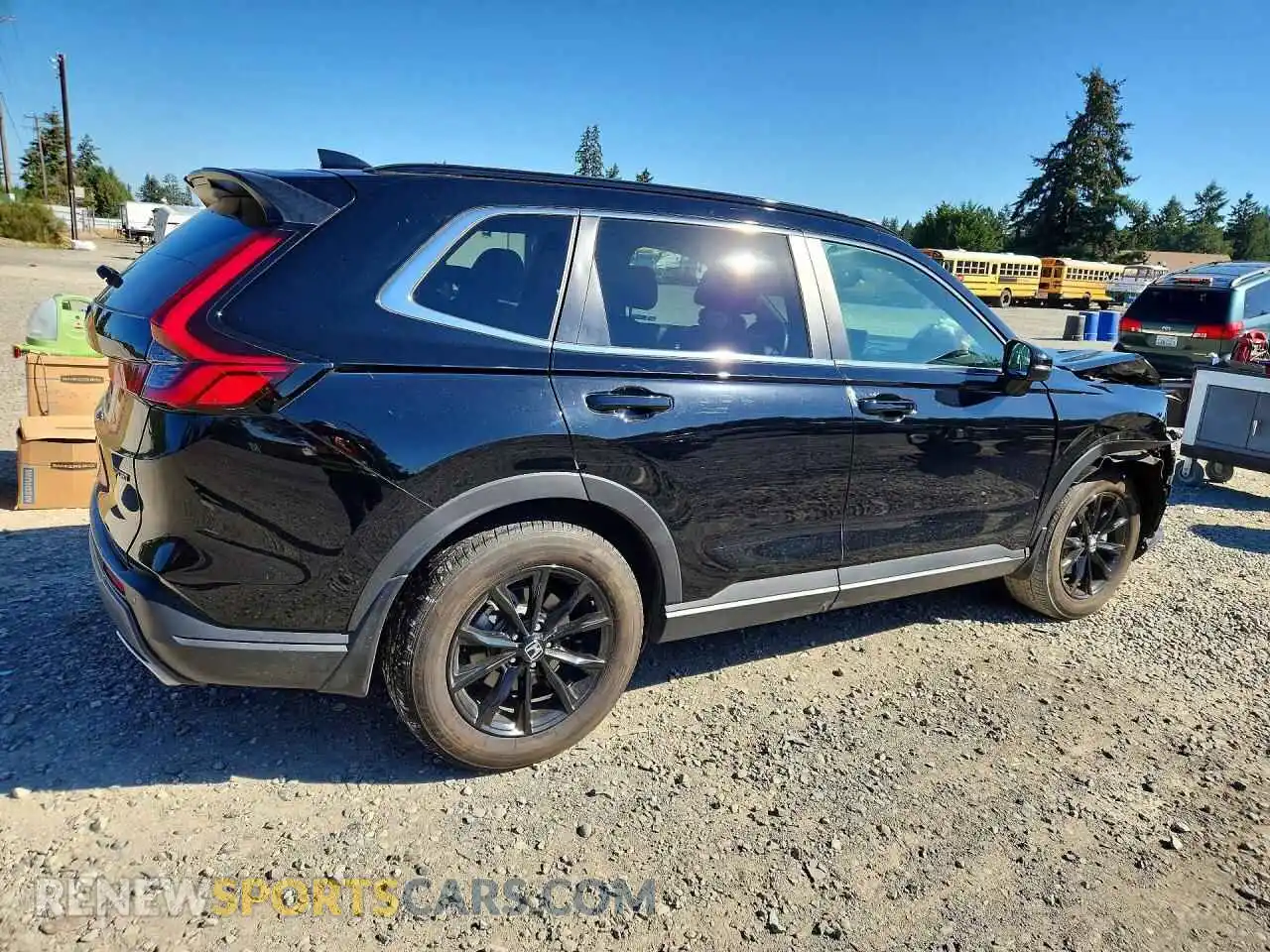 3 fotografías del automóvil dañado 7FARS6H89RE080576 HONDA CRV 2024