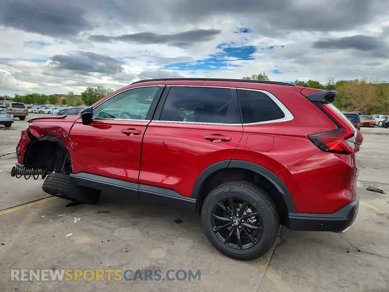 2 Photograph of a damaged car 7FARS6H89RE082117 HONDA CRV 2024
