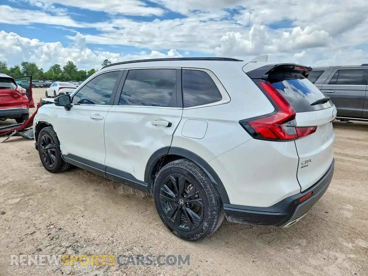 2 Фотография поврежденного автомобиля 7FARS6H96RE079135 HONDA CRV 2024