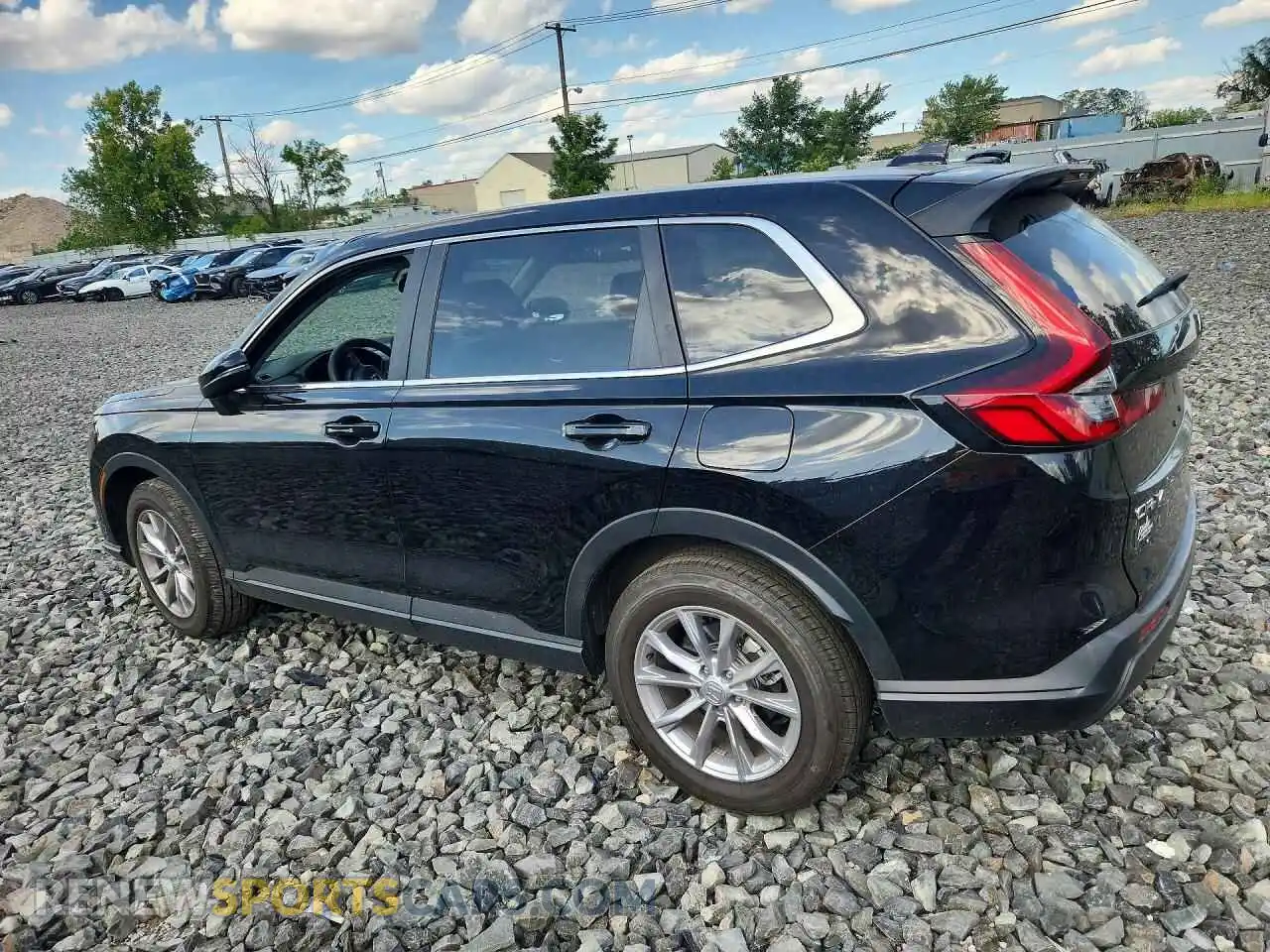 2 Photograph of a damaged car 2HKRS4H47SH453635 HONDA CRV 2025