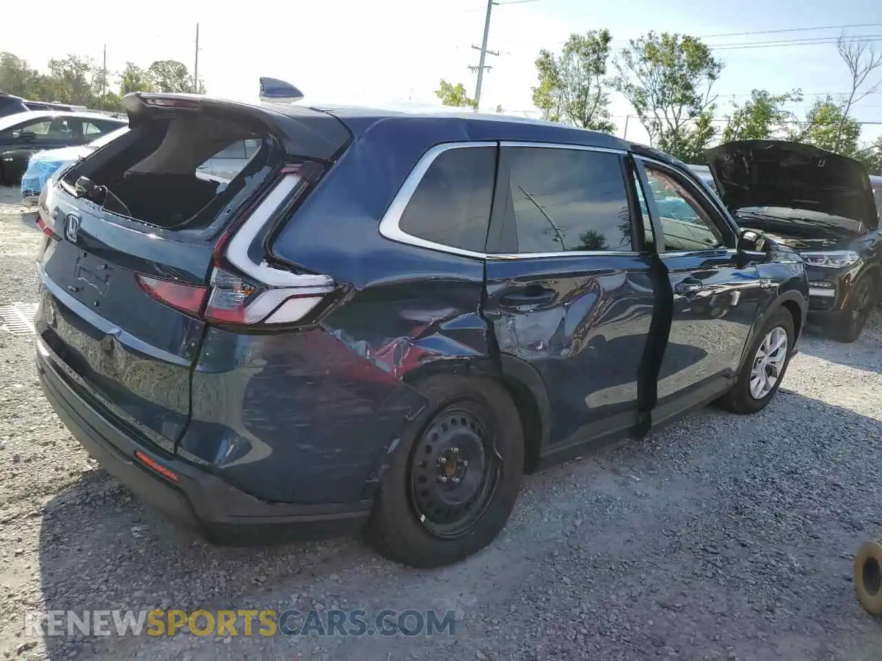 3 Photograph of a damaged car 5J6RS3H28SL012689 HONDA CRV 2025