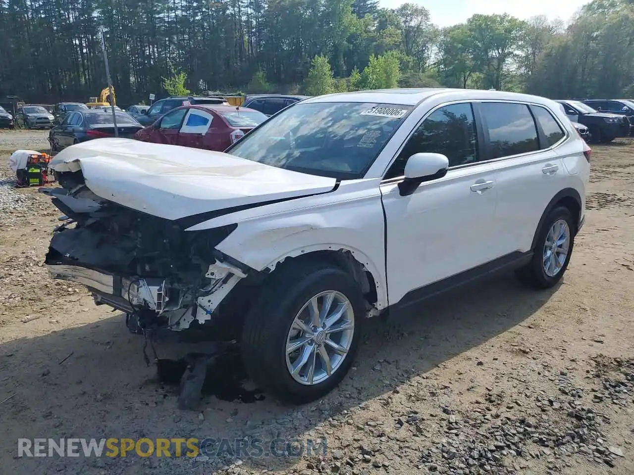 1 Photograph of a damaged car 5J6RS3H40SL011019 HONDA CRV 2025
