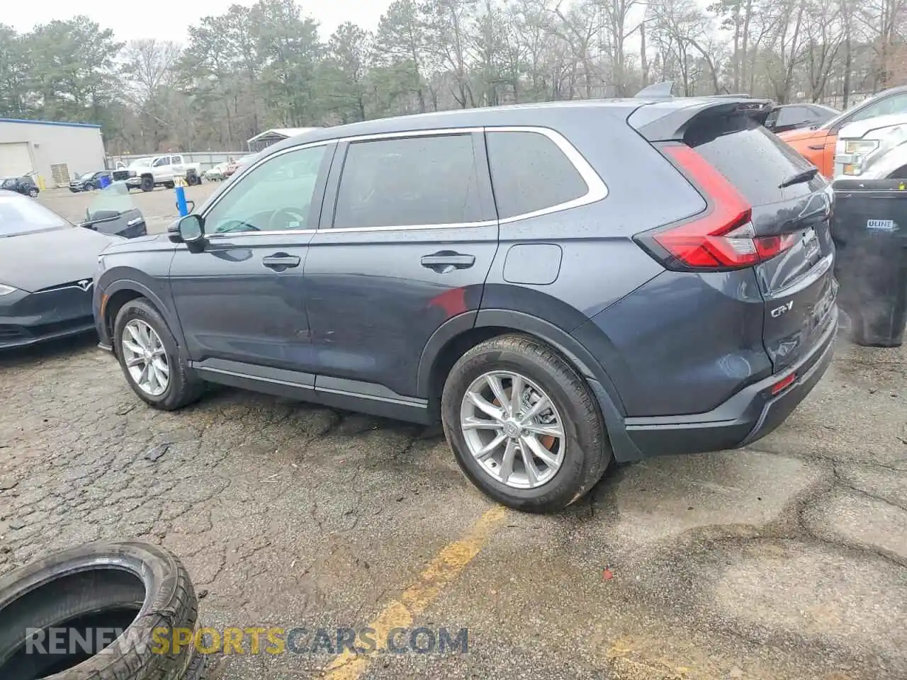 2 Photograph of a damaged car 5J6RS3H70SL004954 HONDA CRV 2025