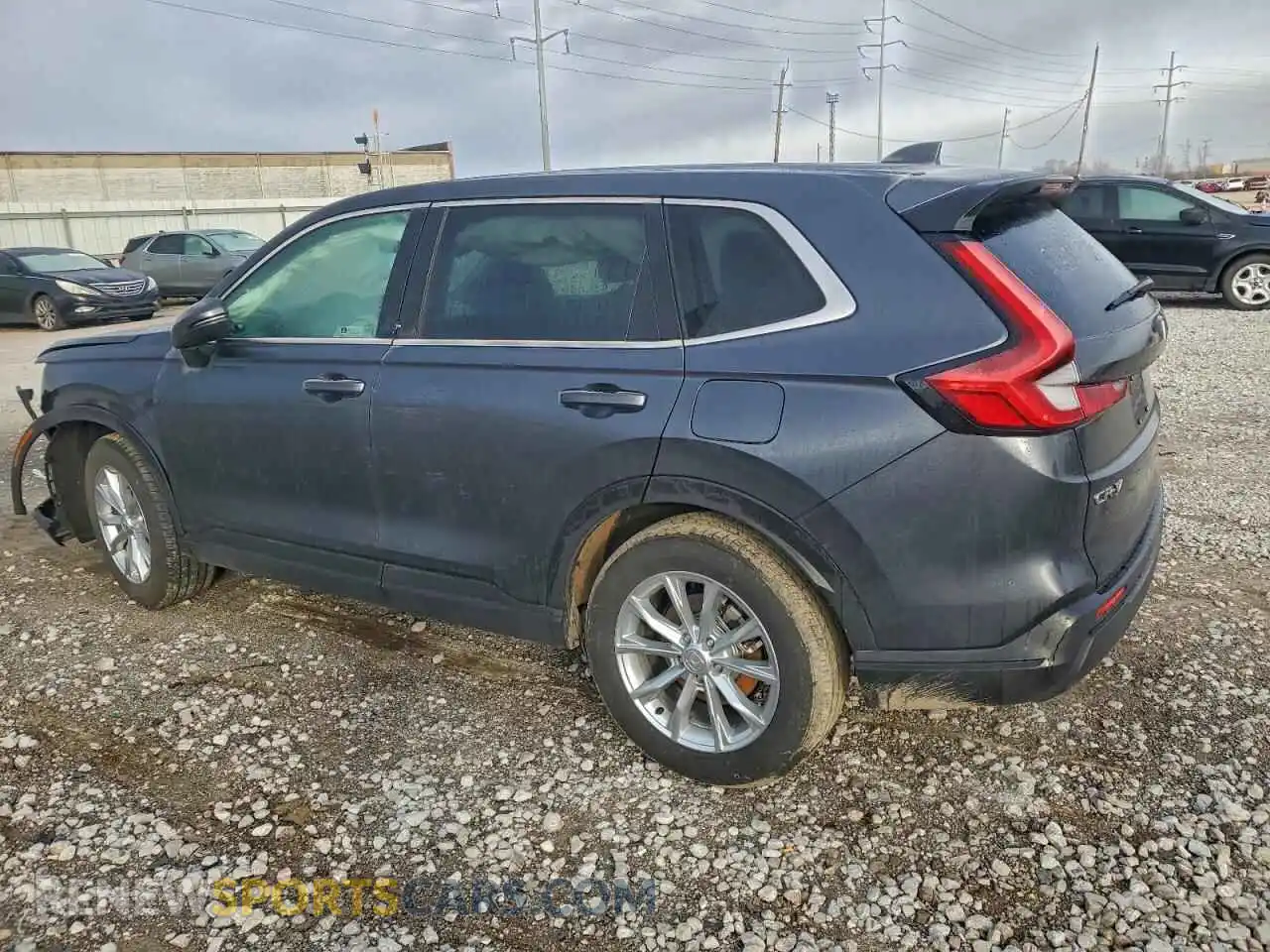 2 Photograph of a damaged car 5J6RS4H40SL020454 HONDA CRV 2025