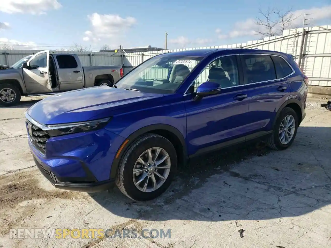 1 Photograph of a damaged car 5J6RS4H70SL009707 HONDA CRV 2025