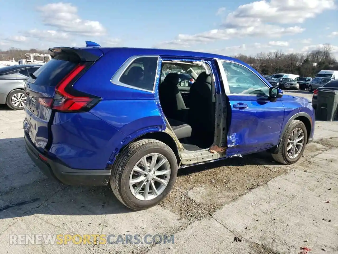 3 Photograph of a damaged car 5J6RS4H70SL009707 HONDA CRV 2025